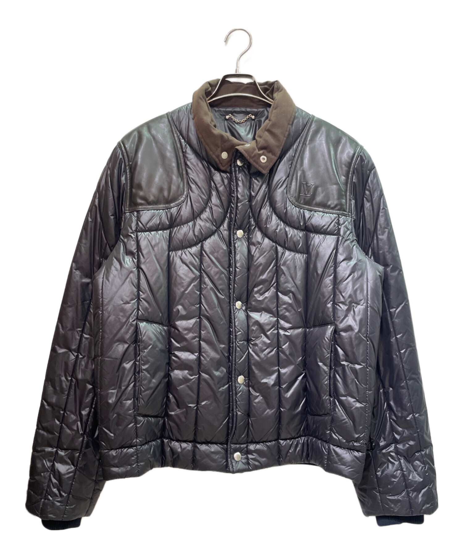 中古・古着通販】LOUIS VUITTON (ルイ ヴィトン) レザー切替 