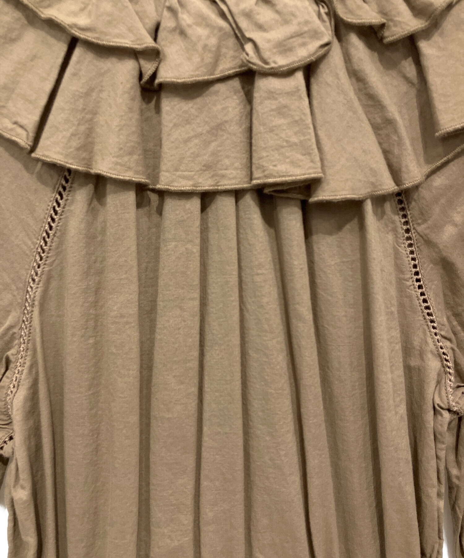 中古・古着通販】CASA FLINE (カーサフライン) フリルミニドレス