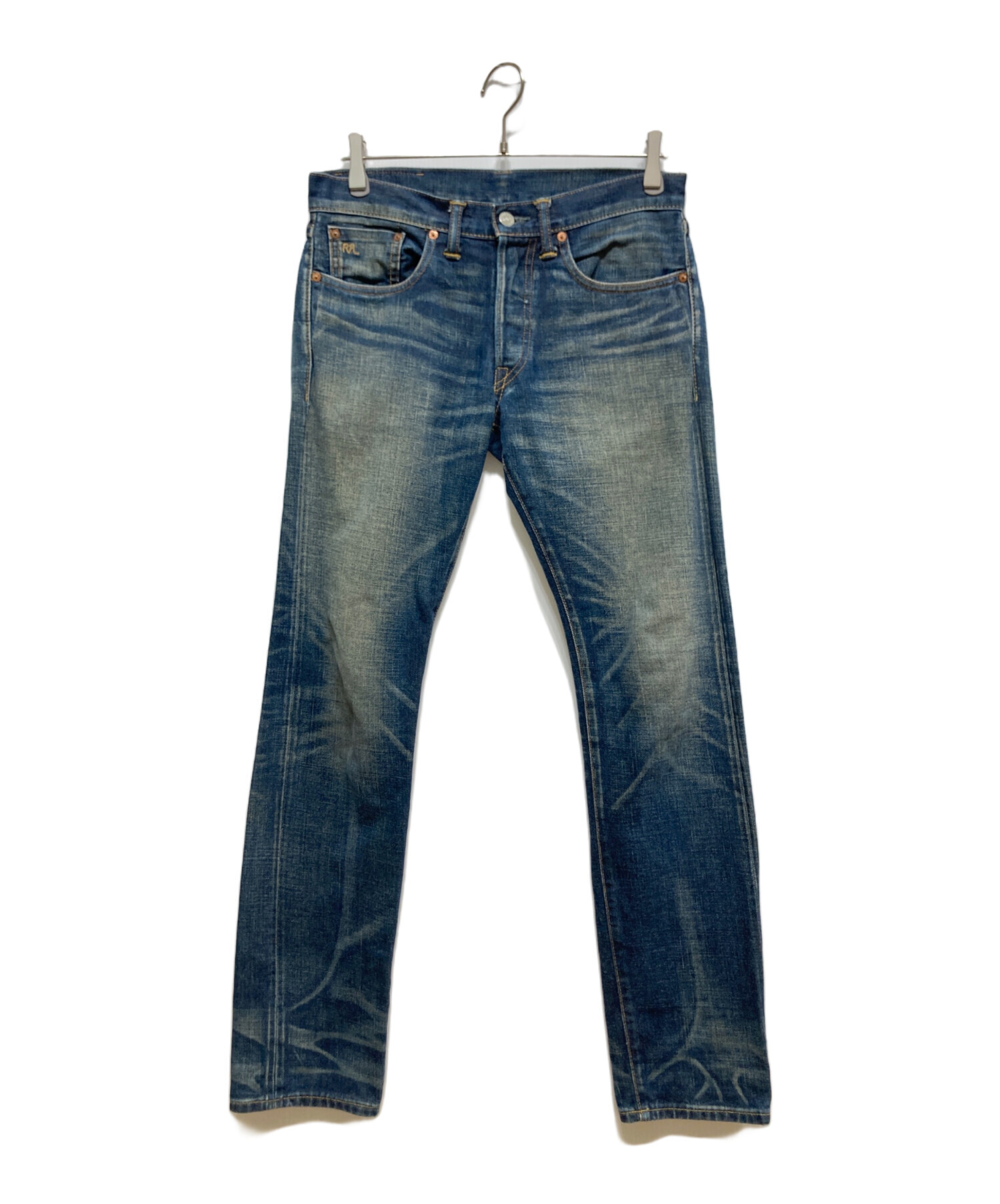 中古・古着通販】RRL (ダブルアールエル) 加工デニムパンツ サイズ 