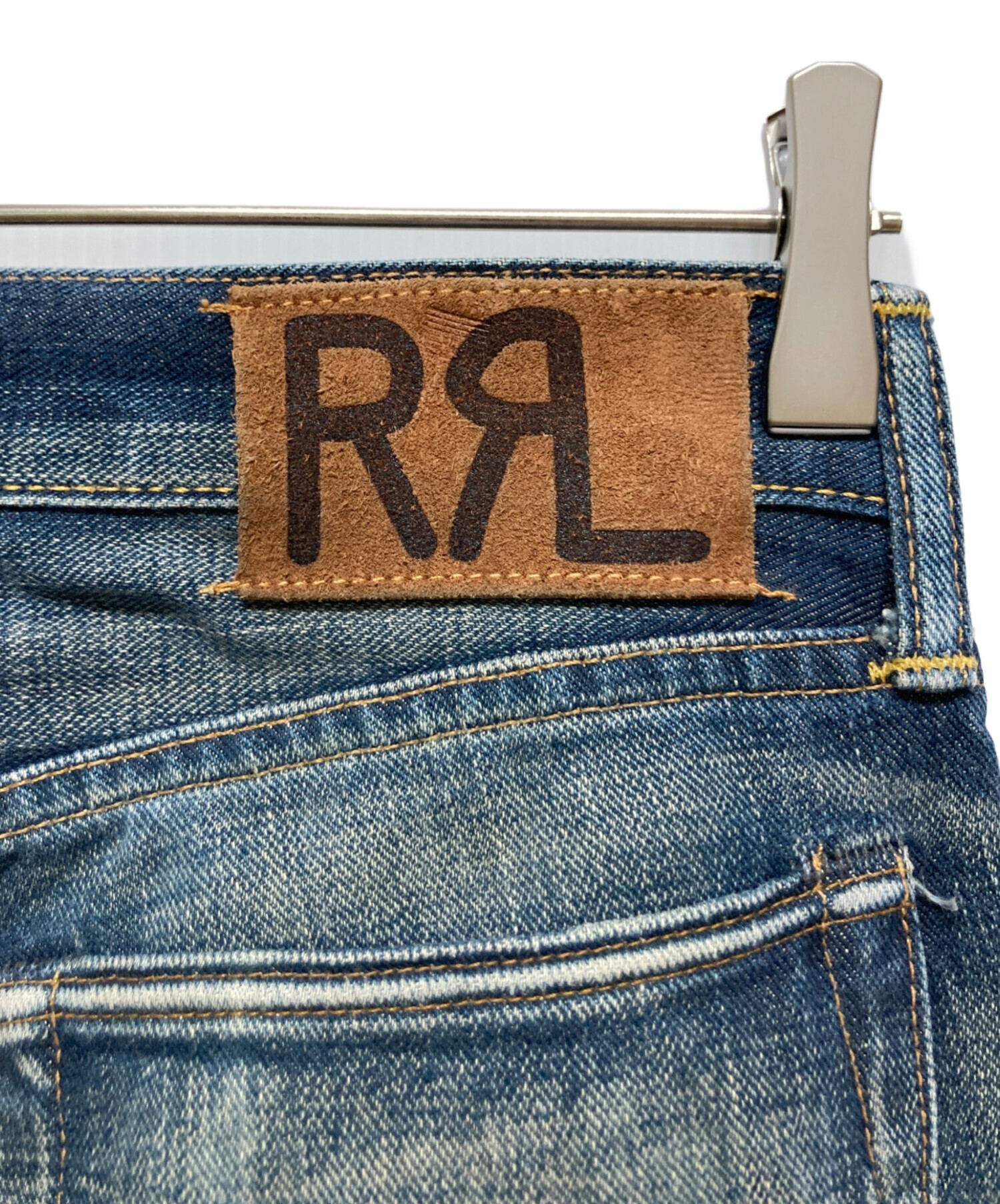 中古・古着通販】RRL (ダブルアールエル) 加工デニムパンツ サイズ 