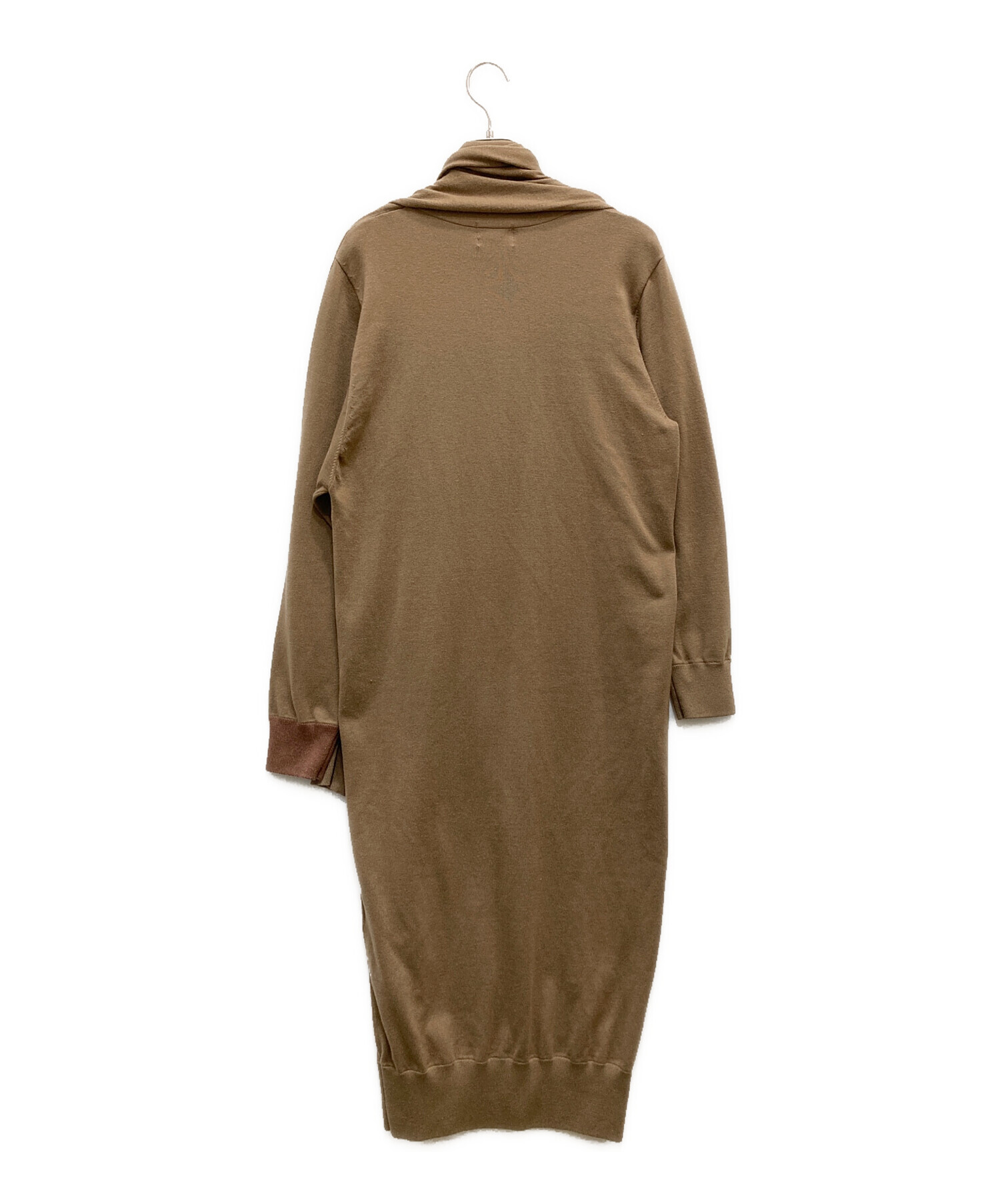 中古・古着通販】RIM.ARK (リムアーク) Cross arrange long knit OP