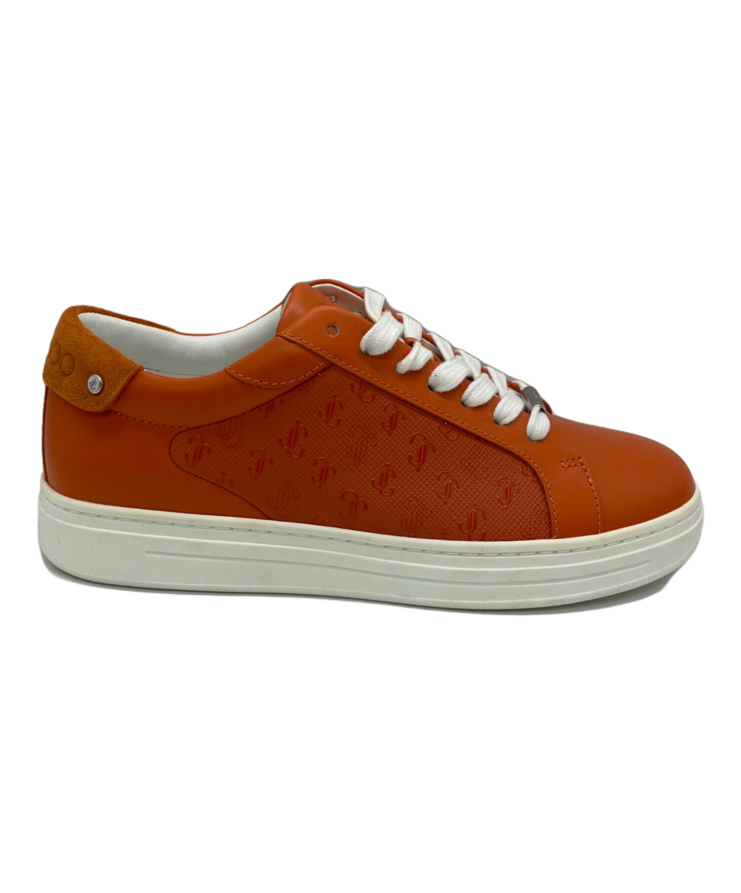 【おとさん】JIMMY CHOO レッド スニーカー　サイズ37 中古・古着通販】JIMMY CHOO (ジミーチュウ) ローカットスニーカー