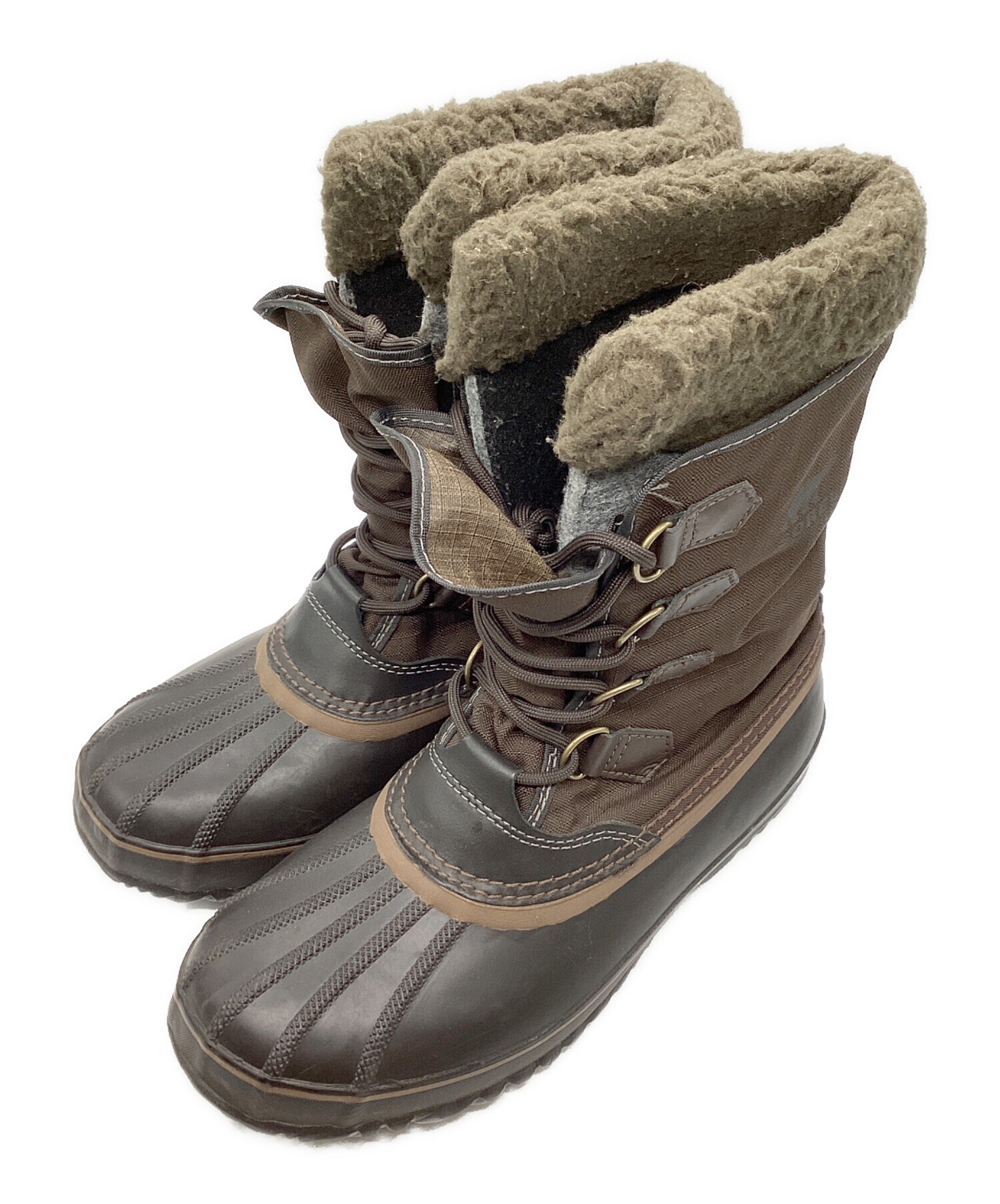 中古・古着通販】SOREL (ソレル) スノーブーツ ブラウン サイズ:28 