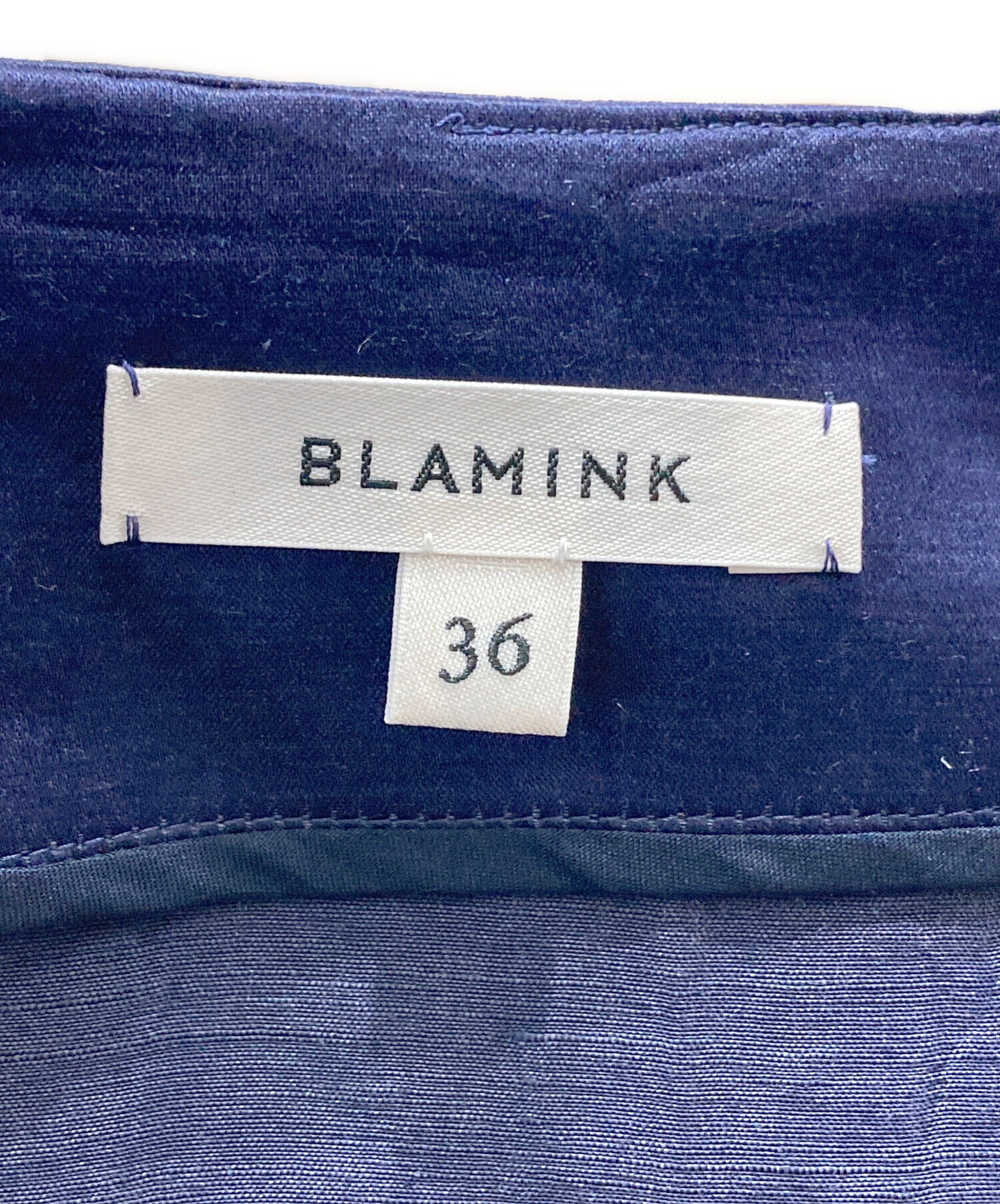 中古・古着通販】BLAMINK (ブラミンク) リネンシルクゴヤードスカート