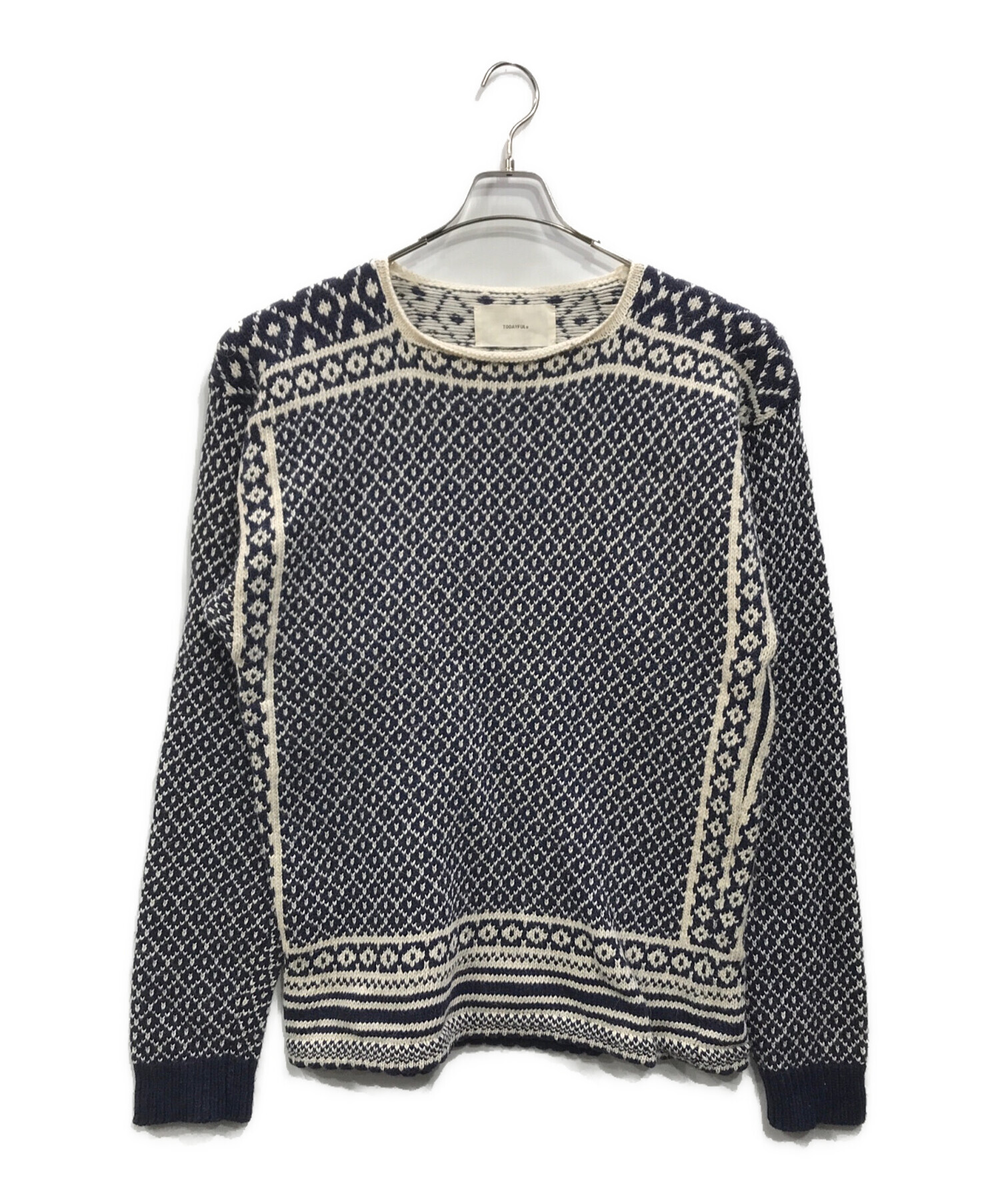 トゥデイフル☆ Nordic Over Knit Nordic Over Knit トゥデイフル