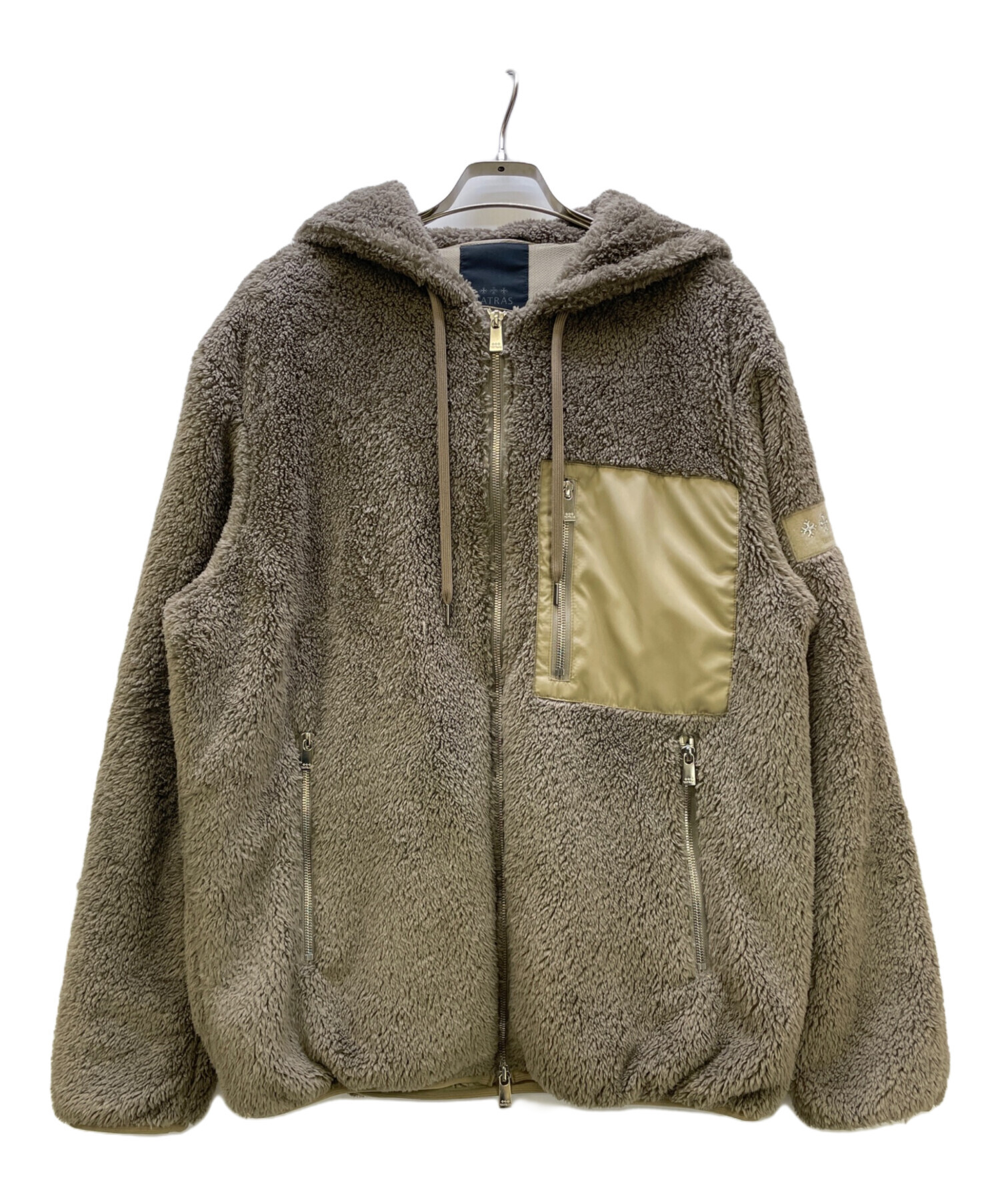 中古・古着通販】TATRAS (タトラス) WOMAボアフリースジップフーディ 