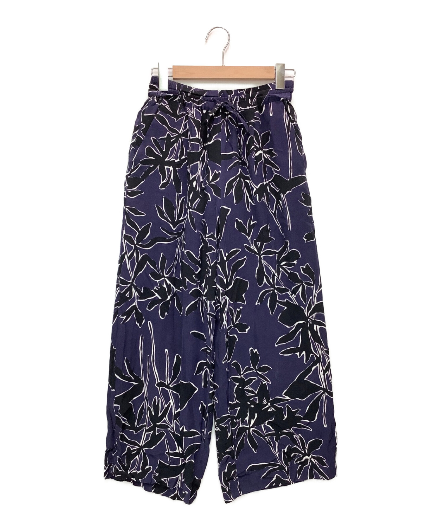 中古・古着通販】SACRA (サクラ) SHADOW LEAF パンツ ネイビー サイズ