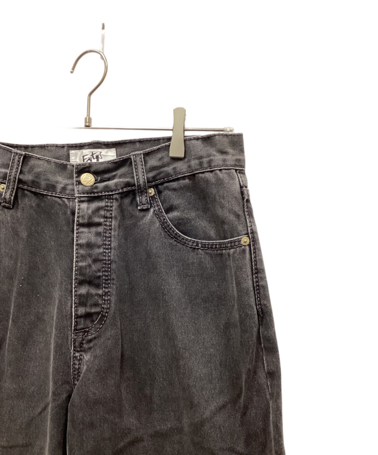 中古・古着通販】Eytys (エイティーズ) デニムパンツ ブラック サイズ 