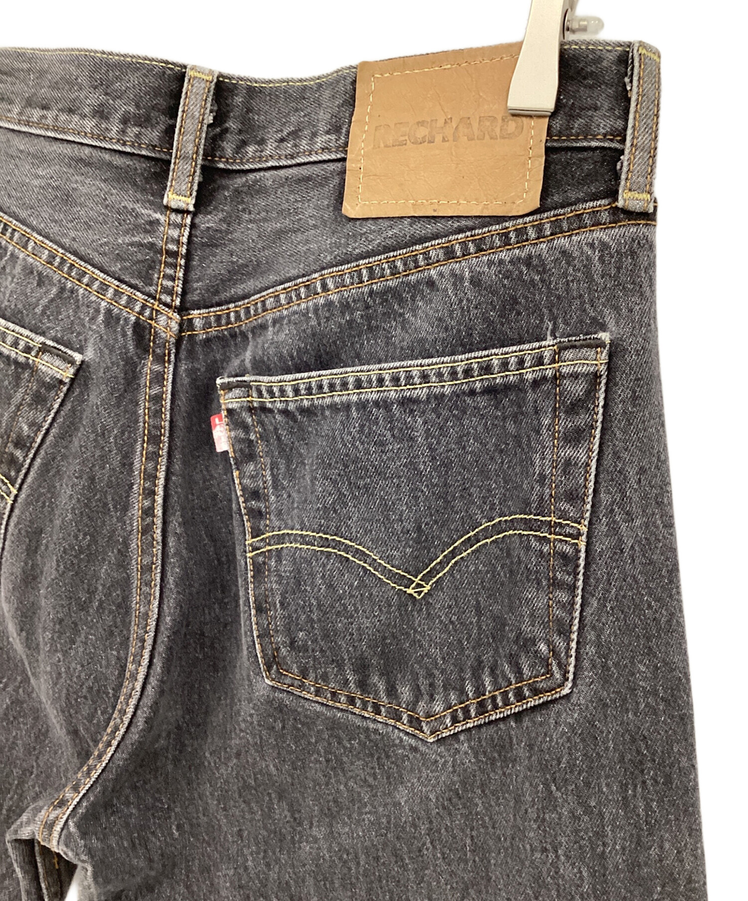中古・古着通販】RECHARD (リチャード) リメイク加工デニムパンツ