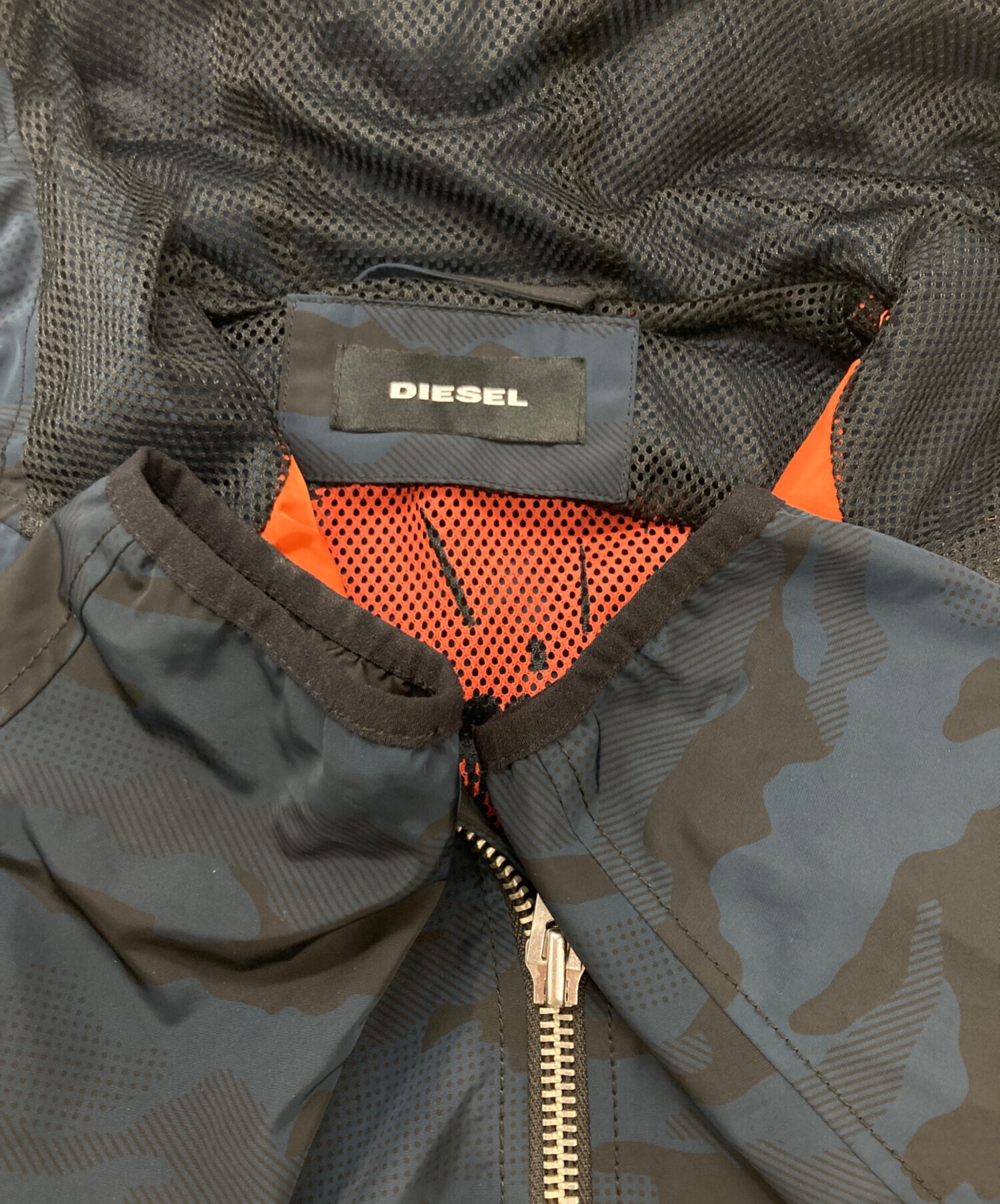 中古・古着通販】DIESEL (ディーゼル) マウンテンパーカー ネイビー 