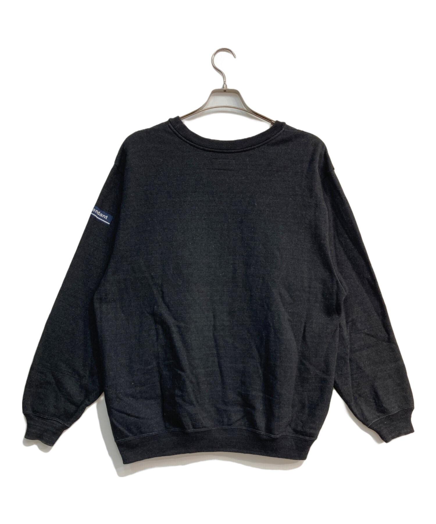 中古・古着通販】DESCENDANT (ディセンダント) PE CREW NECK ブラック