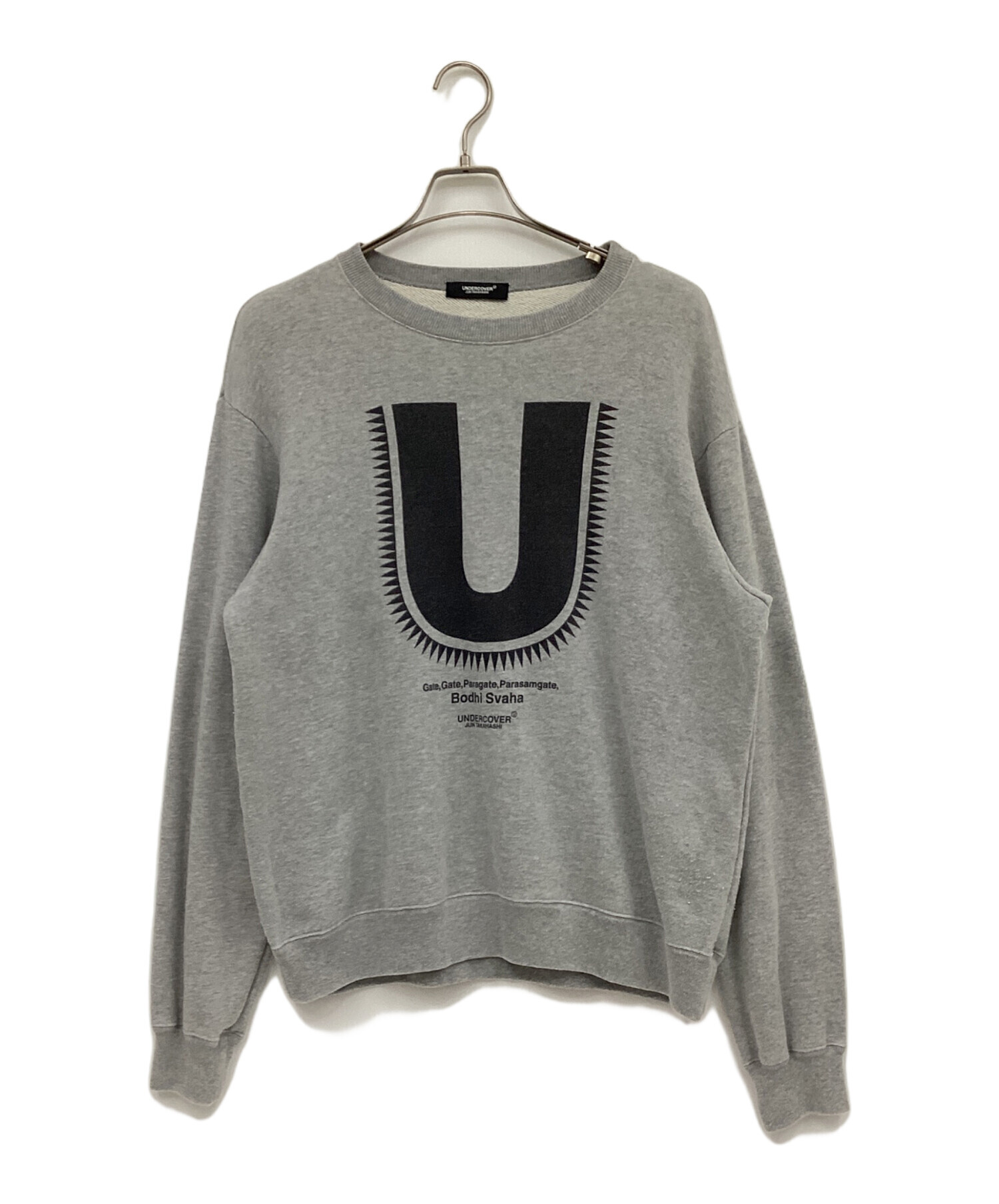 ブランド古着　UNDERCOVER モックネックスウェット　アンダーカバー 中古・古着通販】UNDERCOVER (アンダーカバー) クルーネックスウェット