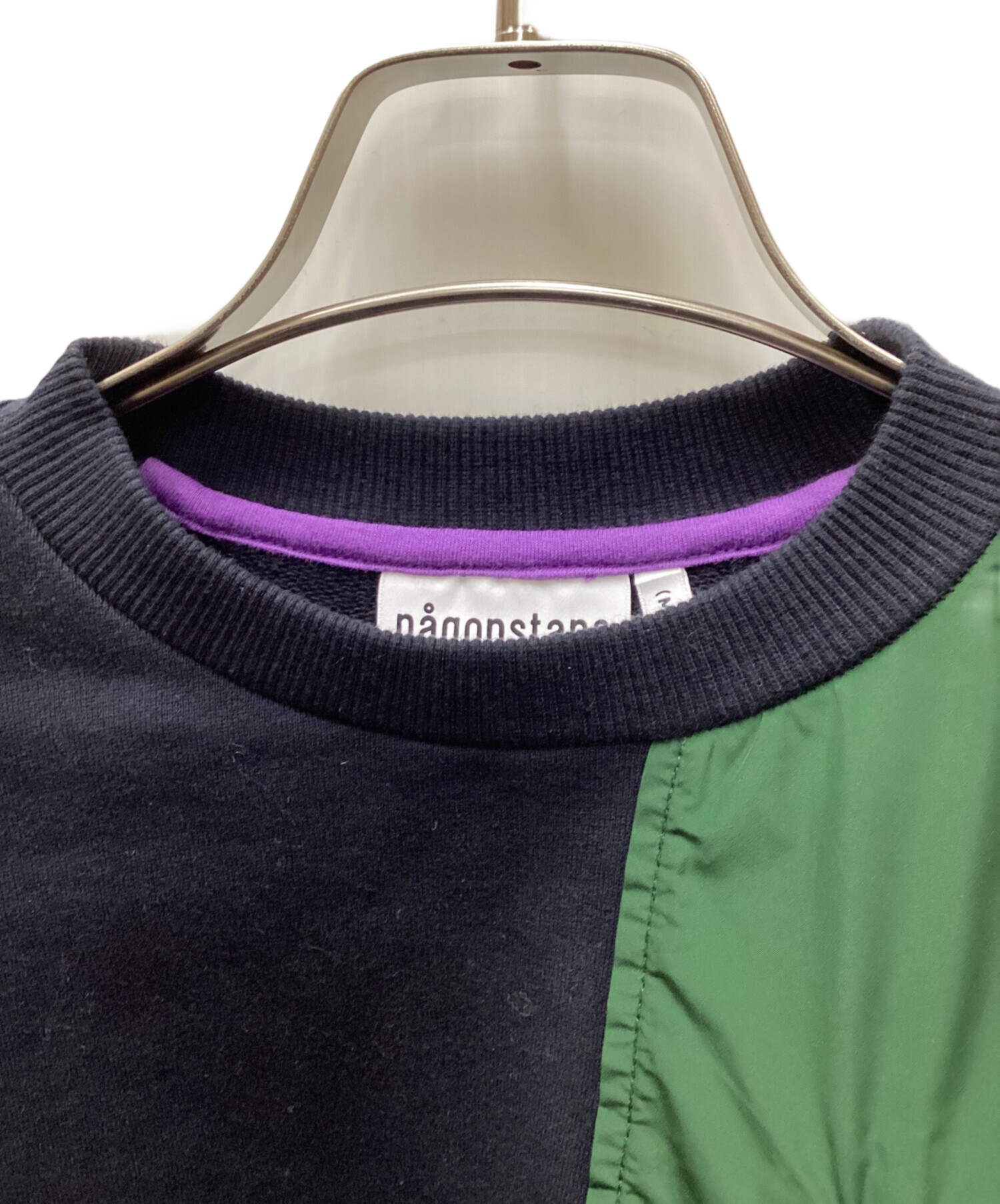 nagonstans コンビネーション クルーネック プルオーバー 【公式通販】