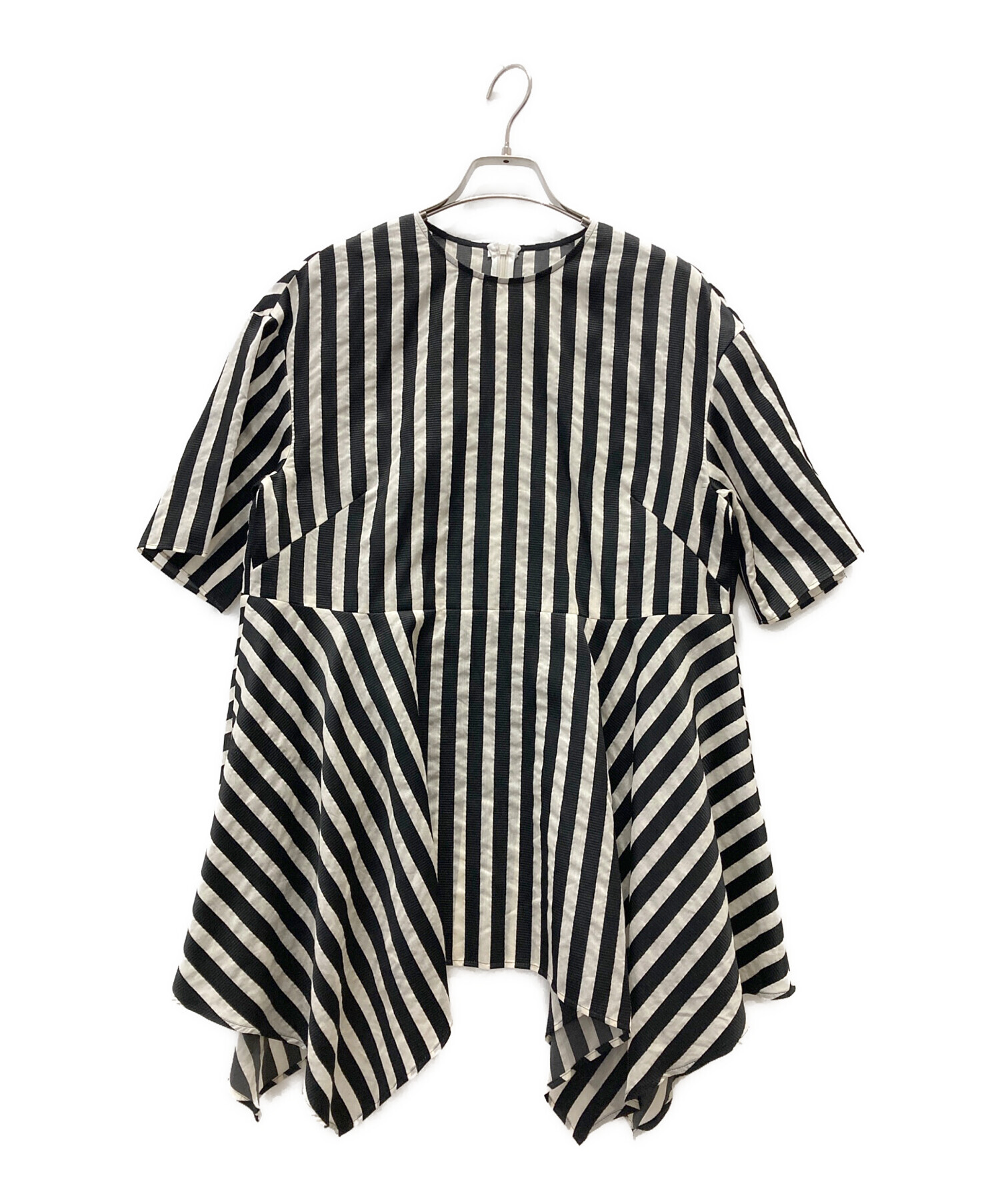 中古・古着通販】ADORE (アドーア) オーガンザストライプブラウス 