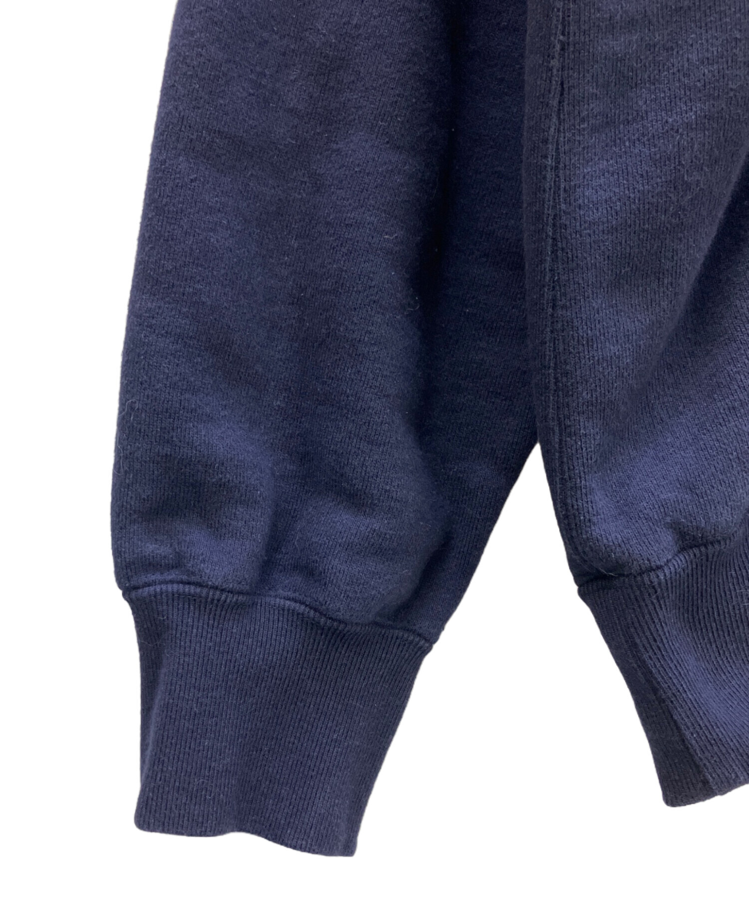 中古・古着通販】NEVVER (ニューアー) HOODED SWEATSHIRT ネイビー