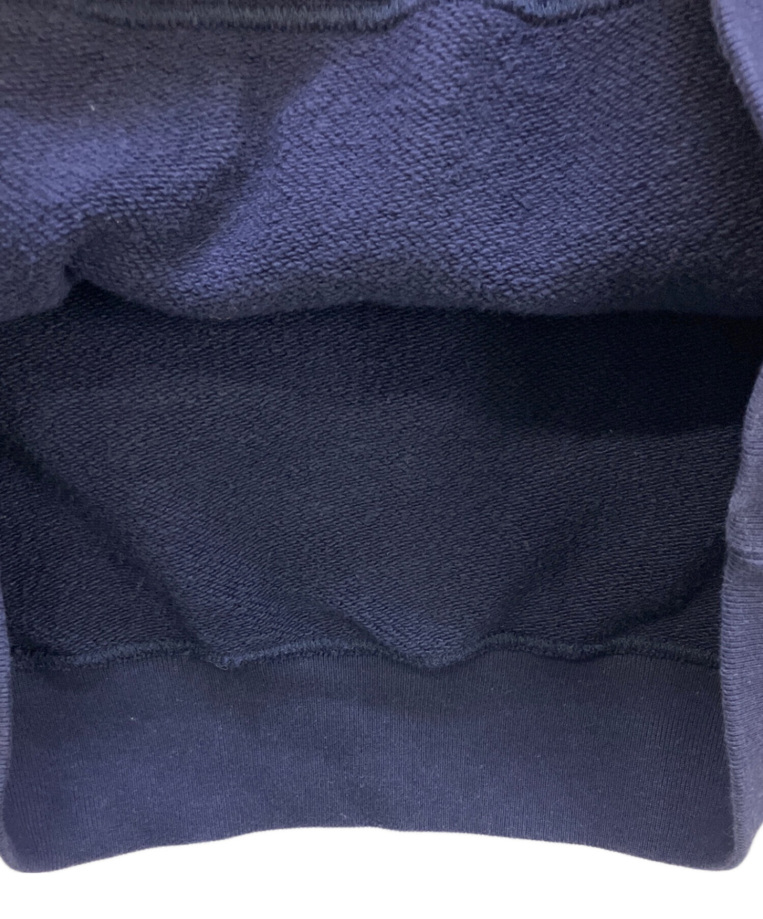 中古・古着通販】NEVVER (ニューアー) HOODED SWEATSHIRT ネイビー