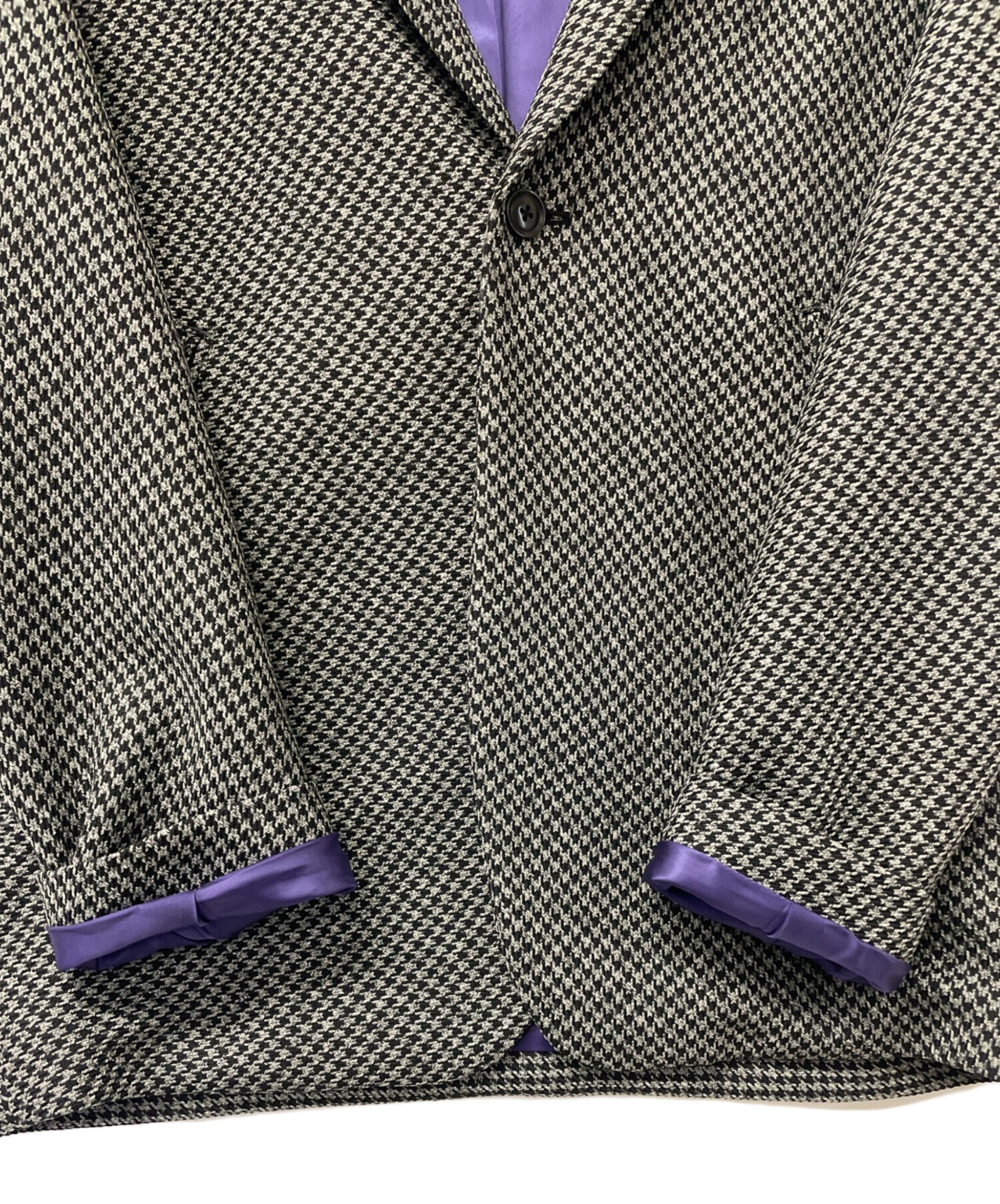 中古・古着通販】Needles (ニードルズ) MILES JACKET-POLY HOUNDSTOOTH