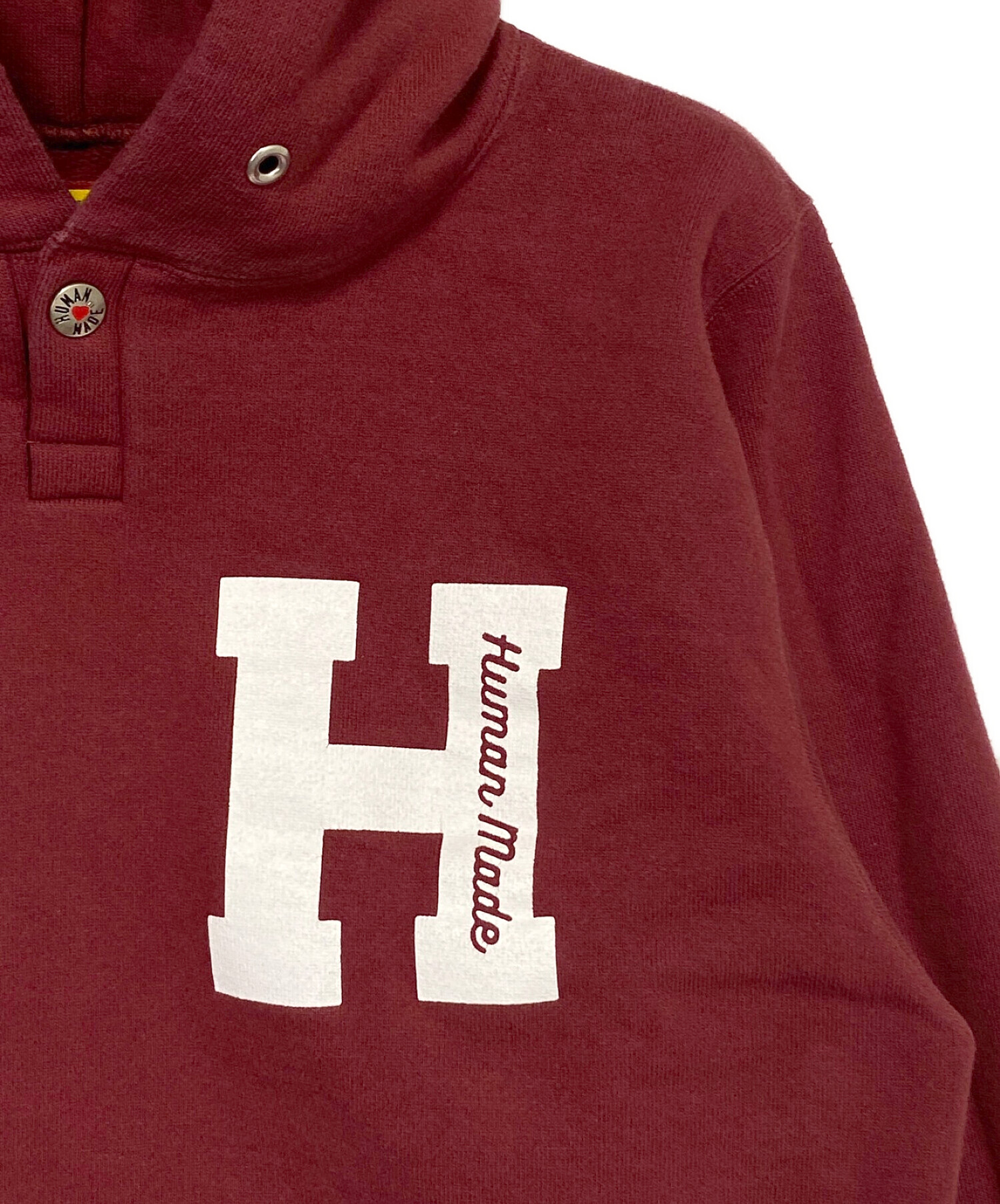 中古・古着通販】HUMAN MADE (ヒューマンメイド) ロゴプリントパーカー