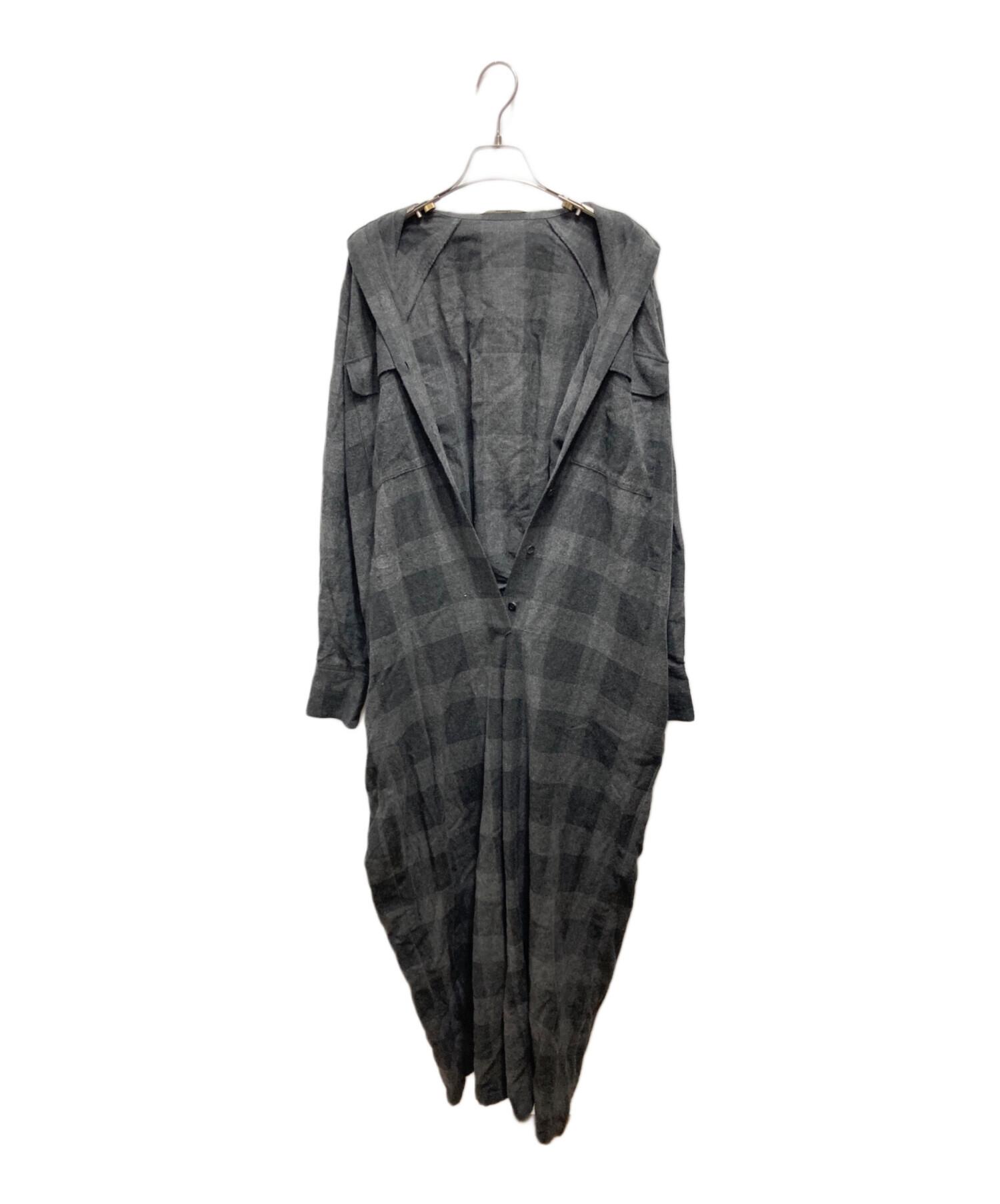 中古・古着通販】Venit (ヴェニット) オールインワン/cotton yak check 