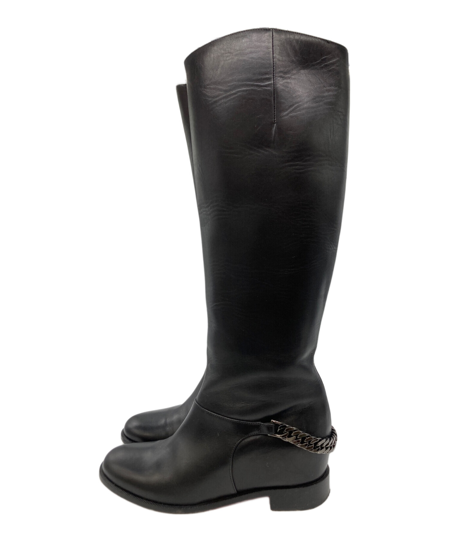 ルブタン　チェーンロングブーツ 中古・古着通販】Christian Louboutin (クリスチャン・ルブタン