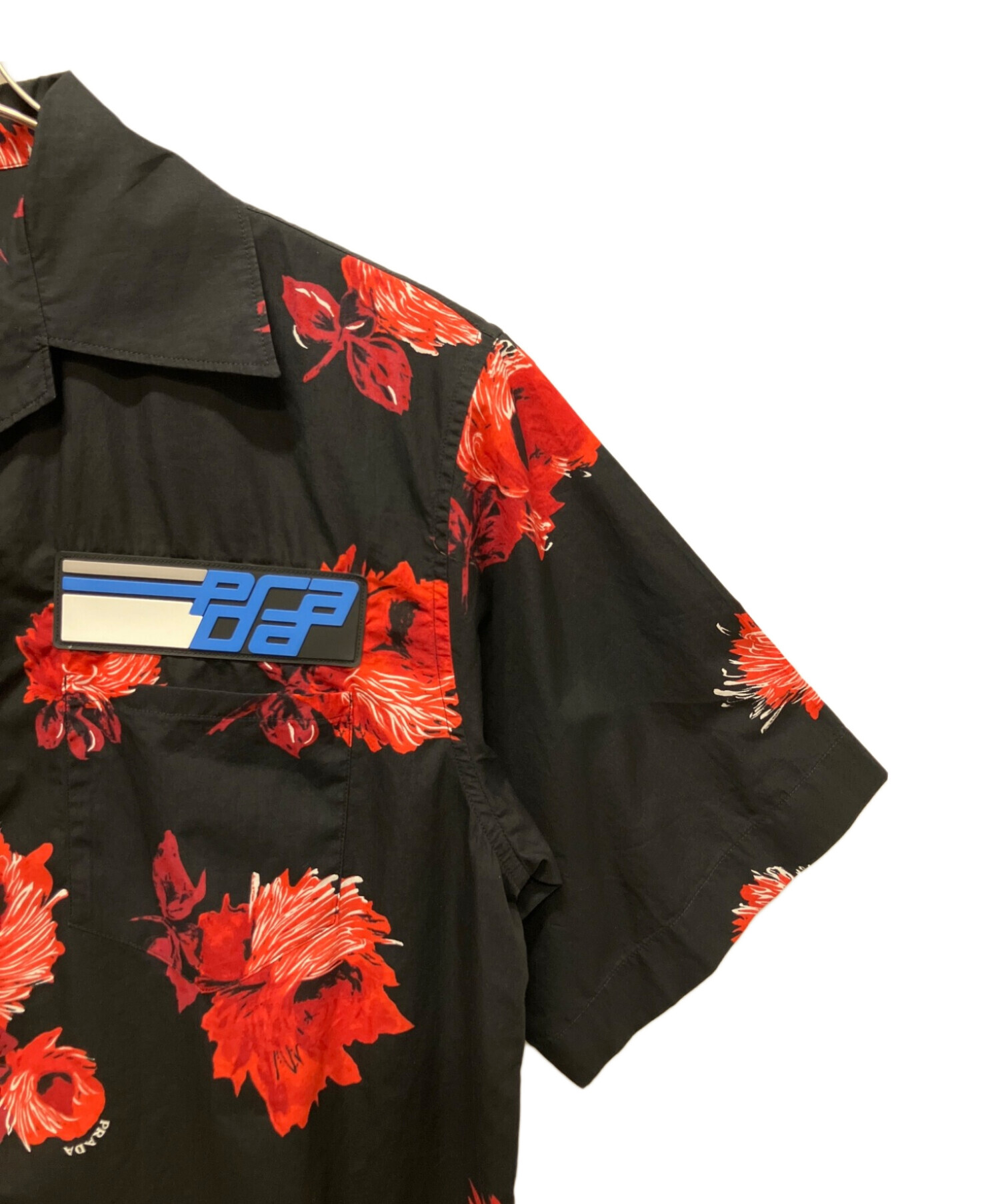 中古・古着通販】PRADA (プラダ) コンビネーションプリント半袖シャツ
