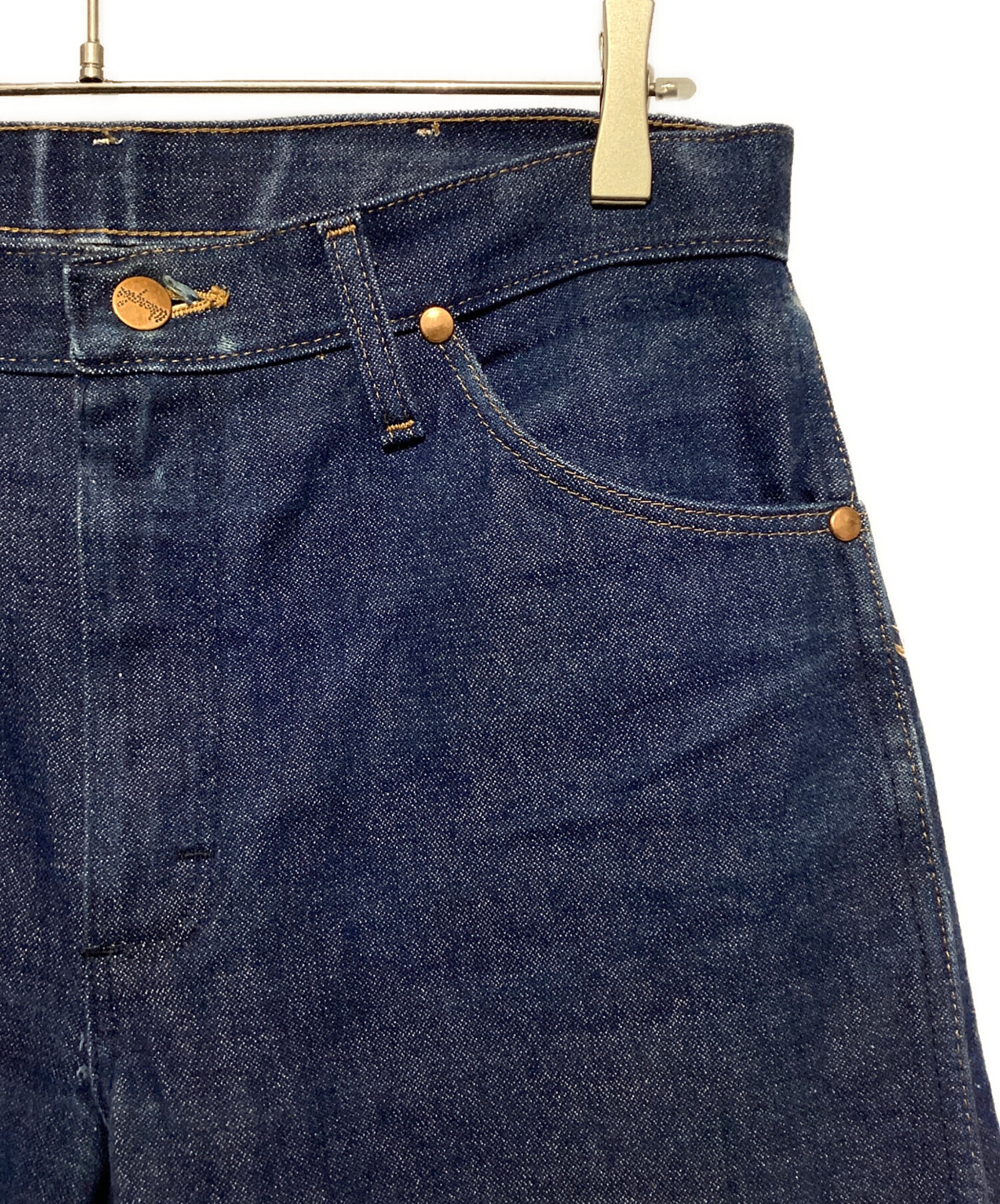 中古・古着通販】Wrangler (ラングラー) ストレートデニムパンツ 中古・古着通販】Wrangler (ラングラー) ストレートデニムパンツ