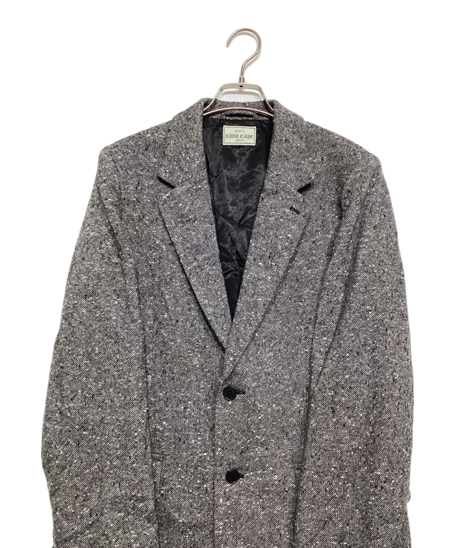 ships ツイードジャケット 中古・古着通販】SHIPS NINE CASE (シップス ナインケース) ツイード