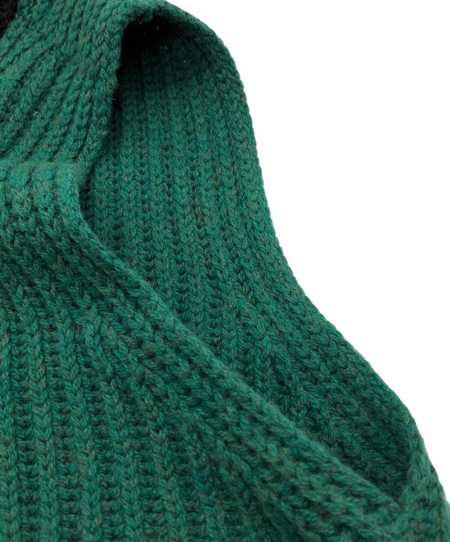 中古・古着通販】PLAN C (プランシー) ニットベスト グリーン サイズ