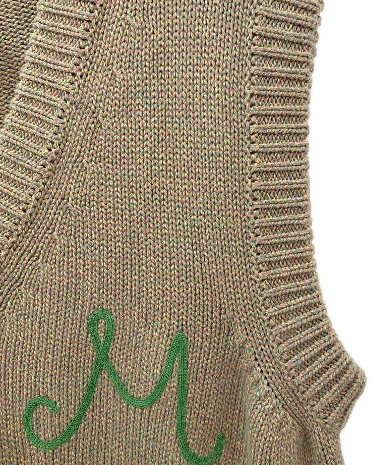 Maison Margiela マルジェラ　Vネック ニットベスト　M アウトレット】Maison Margiela メゾンマルジェラ ニットベスト メンズ