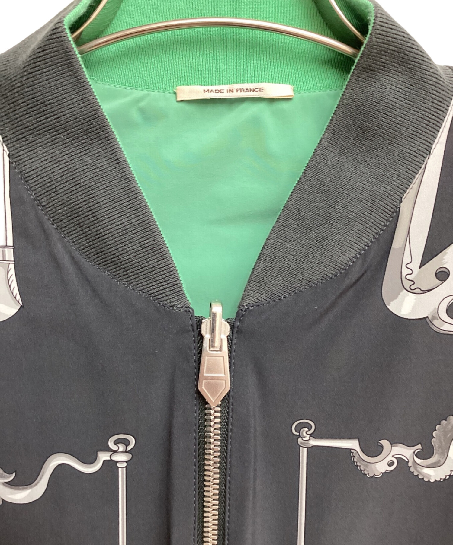 HERMES MORS et Gourmettes ジャケット ブルゾン 50