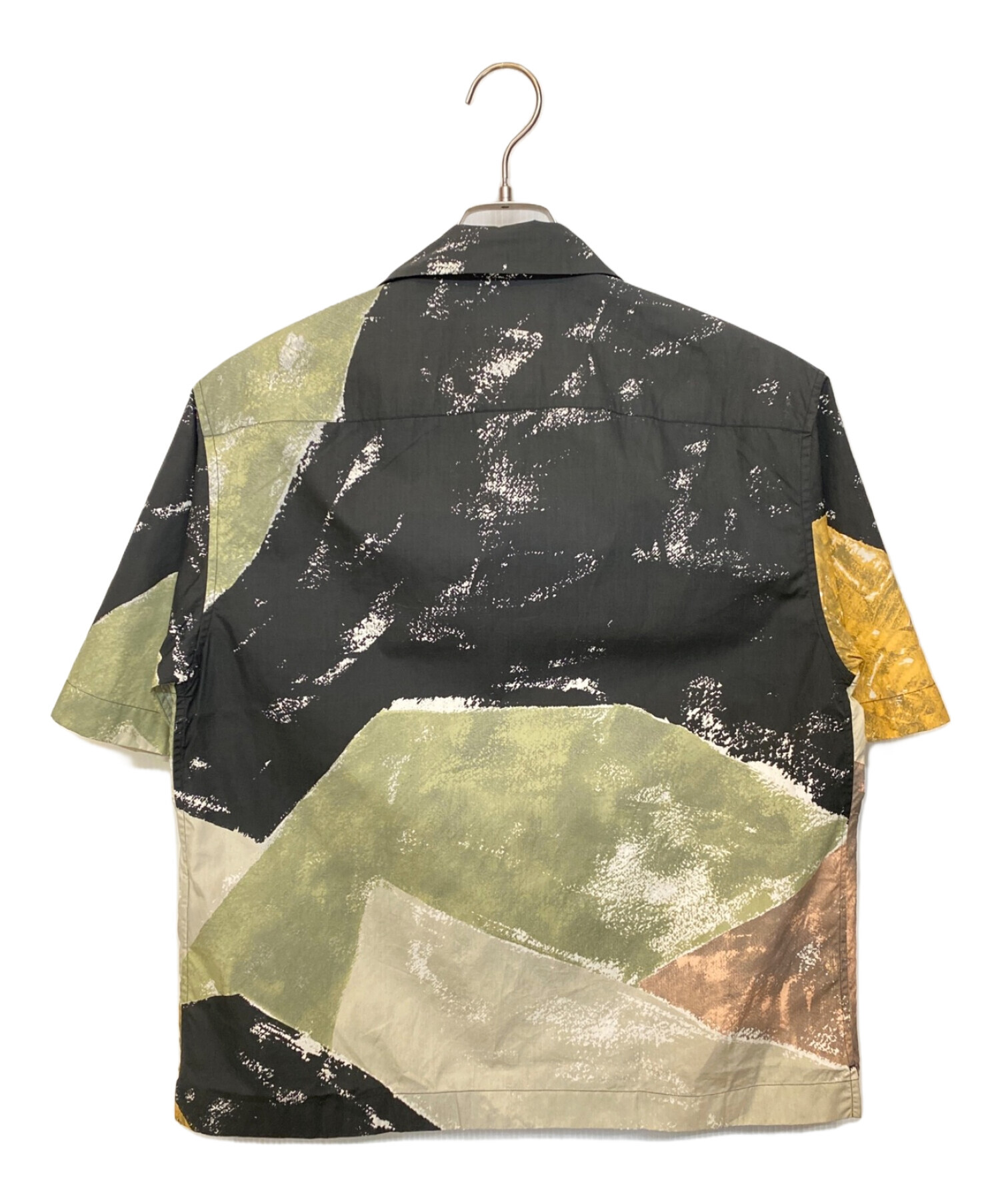 中古・古着通販】PRADA (プラダ) オープンカラーシャツ ブラック