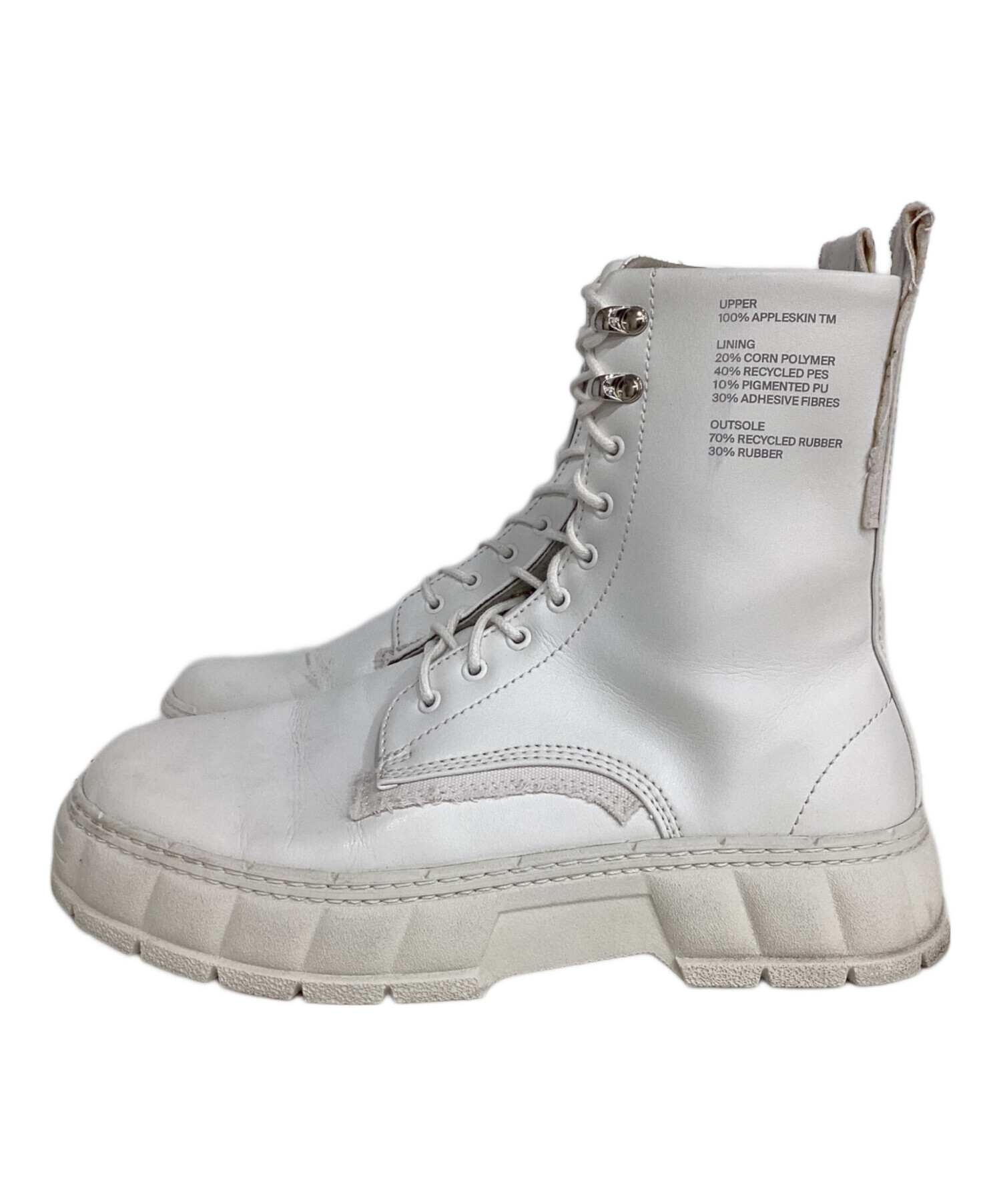 中古・古着通販】VIRON (ヴィロン) Apple Boots ホワイト サイズ:39