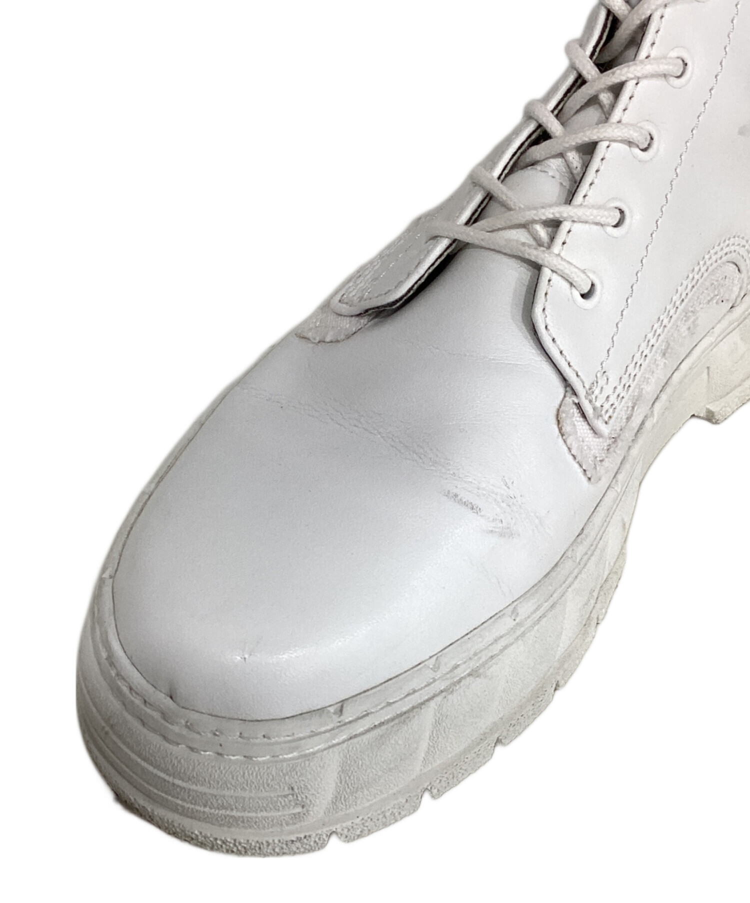 中古・古着通販】VIRON (ヴィロン) Apple Boots ホワイト サイズ:39