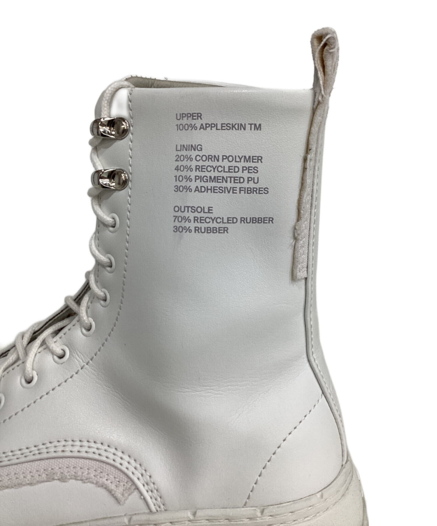 中古・古着通販】VIRON (ヴィロン) Apple Boots ホワイト サイズ:39