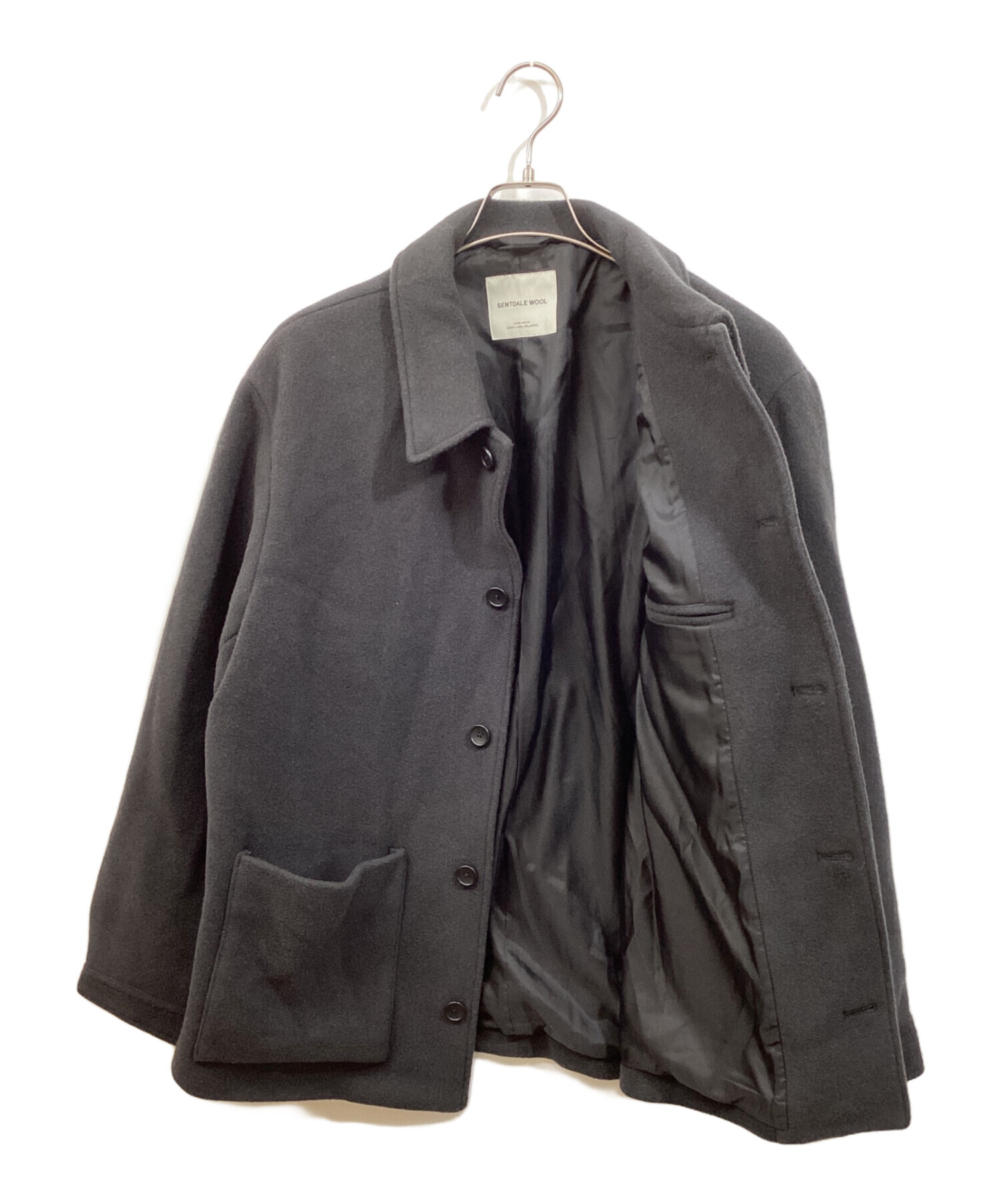 グリーンレーベル　SENTDALEWOOLカバーオール　ダークグレー　大山シュン グリーンレーベル SENTDALE WOOL カバーオール 色:モカ 大山シュン