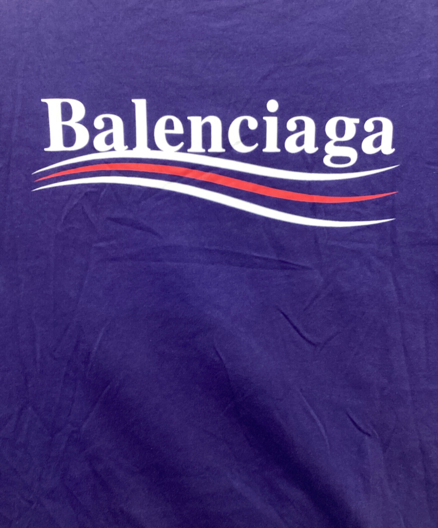中古・古着通販】BALENCIAGA (バレンシアガ) キャンペーンロゴT