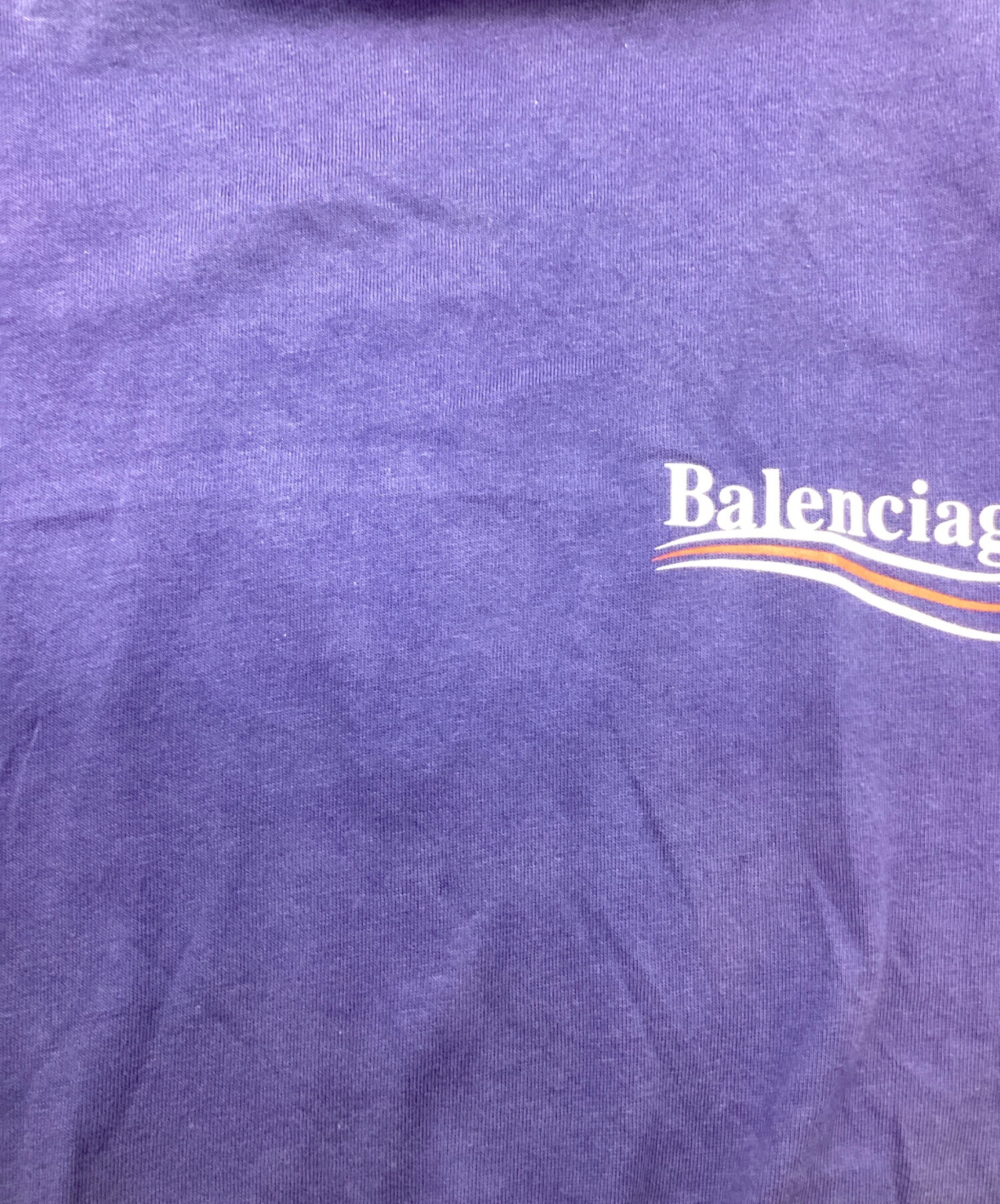中古・古着通販】BALENCIAGA (バレンシアガ) キャンペーンロゴTシャツ 