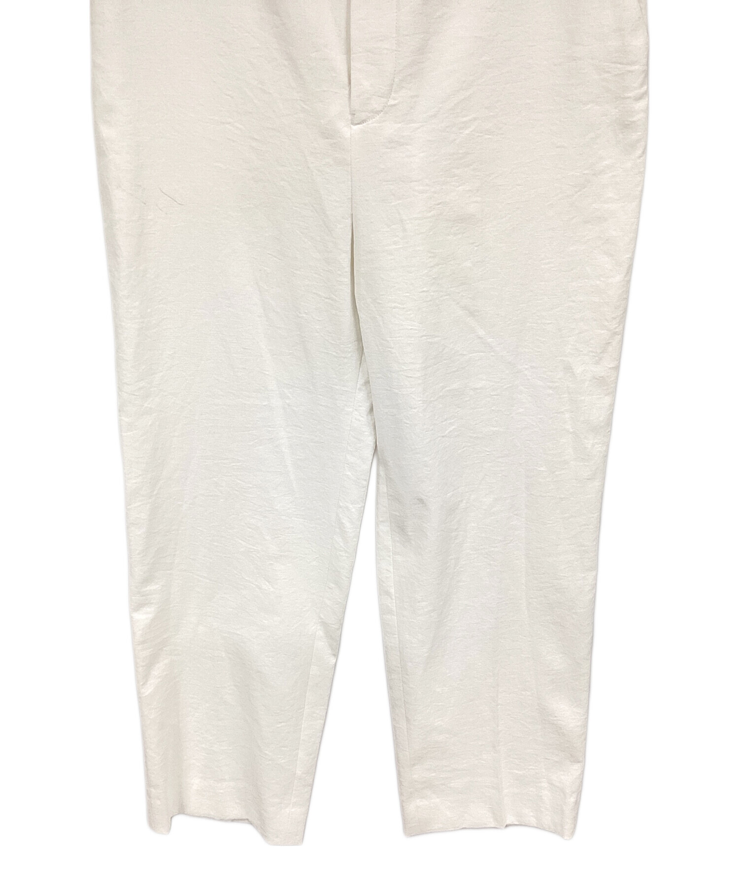 Curensology ホワイトパンツ38 中古・古着通販】Curensology (カレンソロジー) シェルタリング