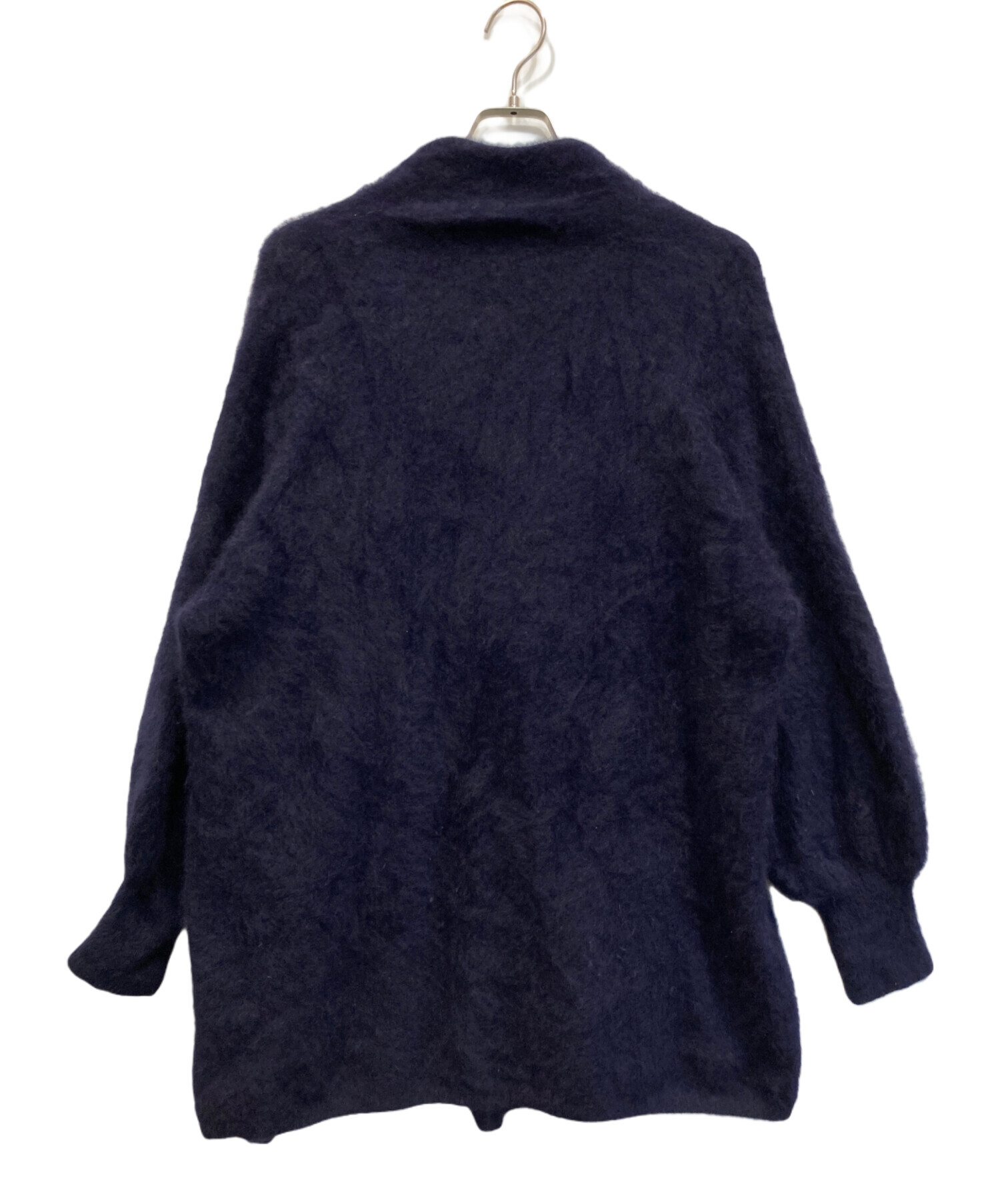 ☆ NOBLE ファーニット カーディガン ネイビー ☆ Noble（ノーブル）の