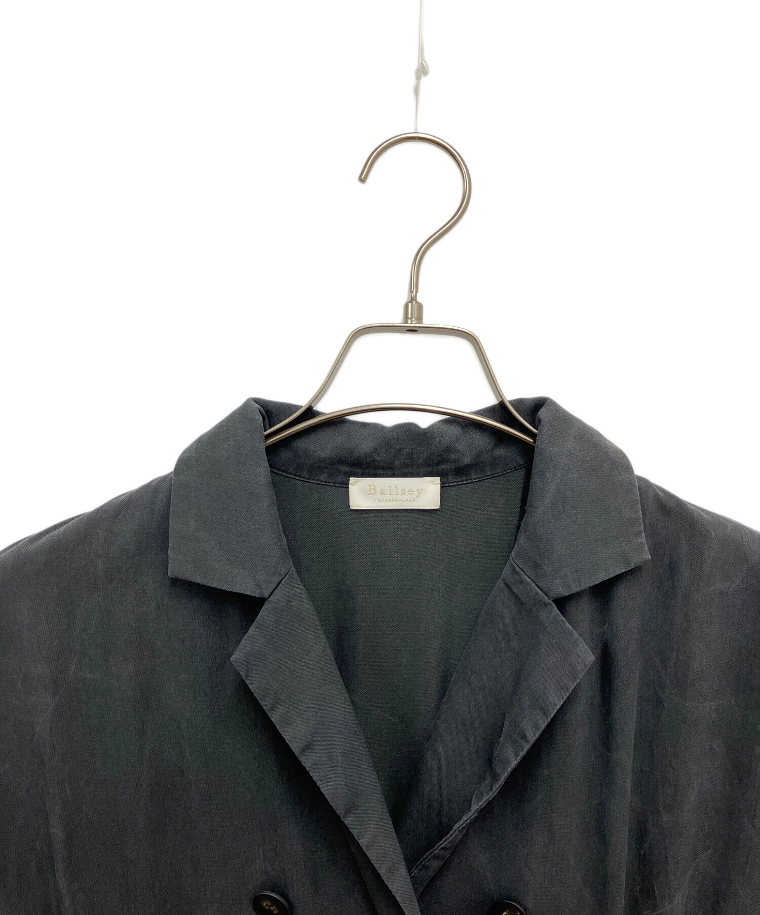 Ballsey セルロースナイロンツイル ジャンプスーツ チャコールグレー34 中古・古着通販】BALLSEY (ボールジィ) セルロースナイロンツイル