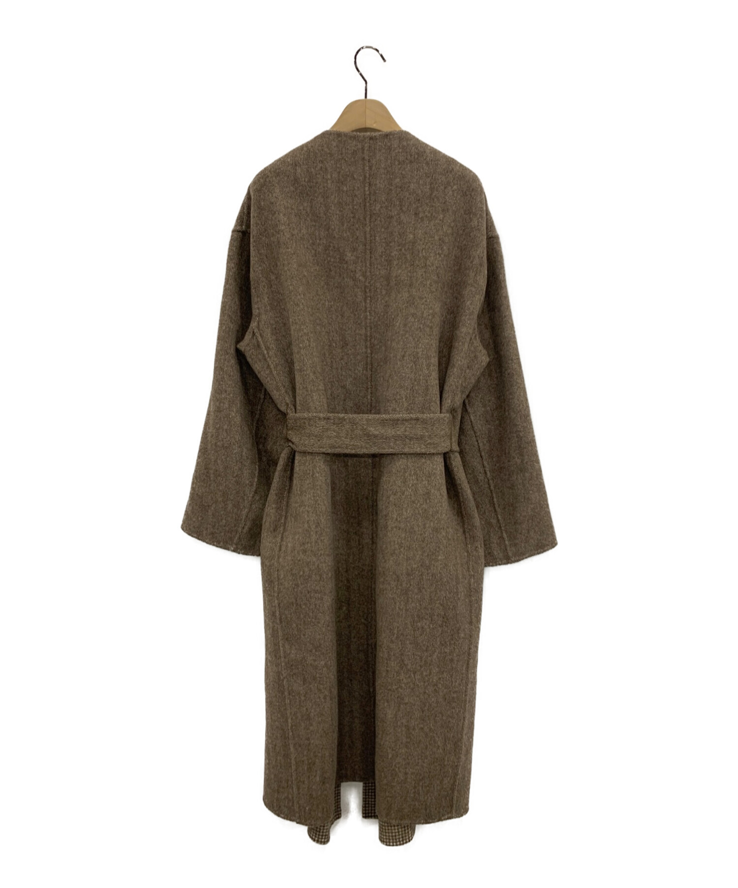 roku 6 リバーシブル SEWING COLLAR COAT/コート38 【公式通販】