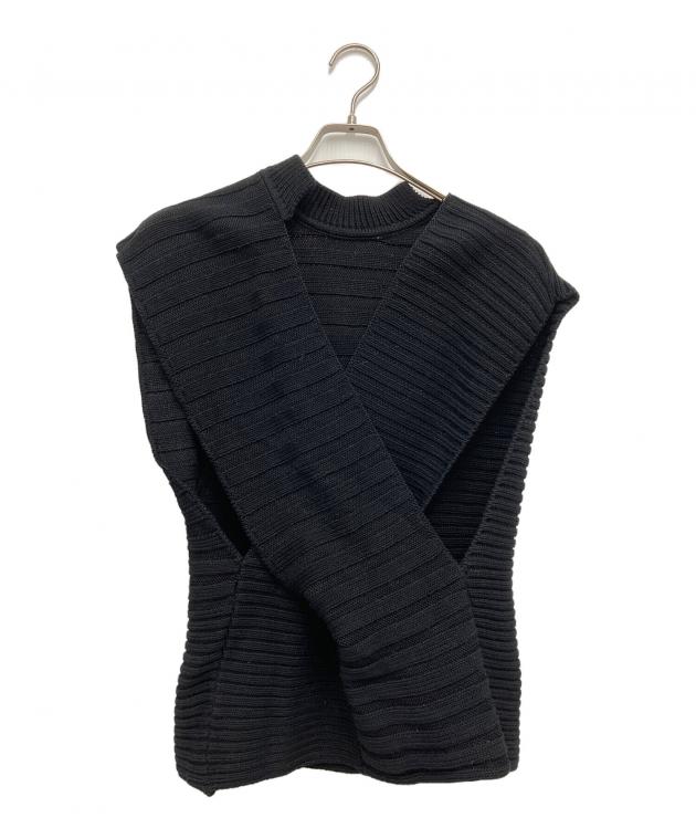 中古・古着通販】MARNI (マルニ) バッククロスノースリーブニット