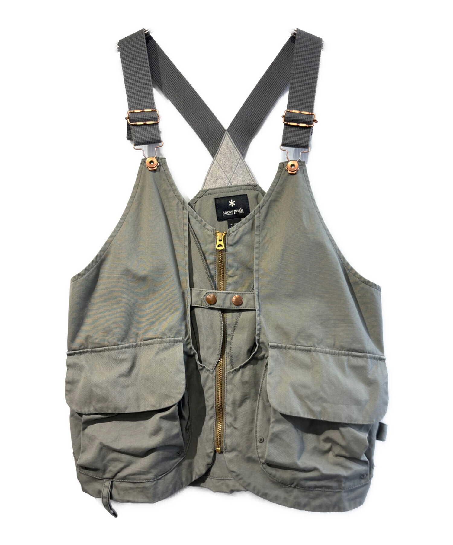 中古・古着通販】Snow peak (スノーピーク) タキビベスト グレー 