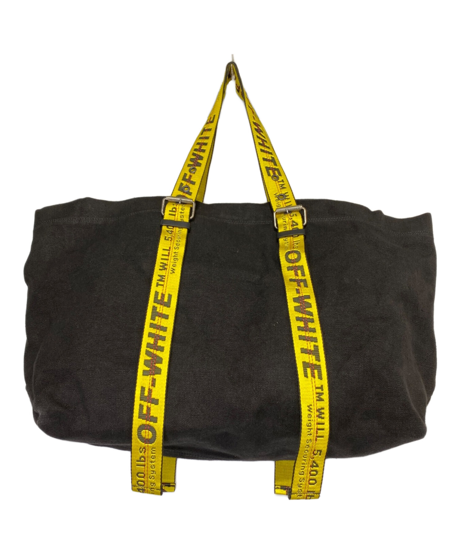 中古・古着通販】OFFWHITE (オフホワイト) リネンキャンバス トート 