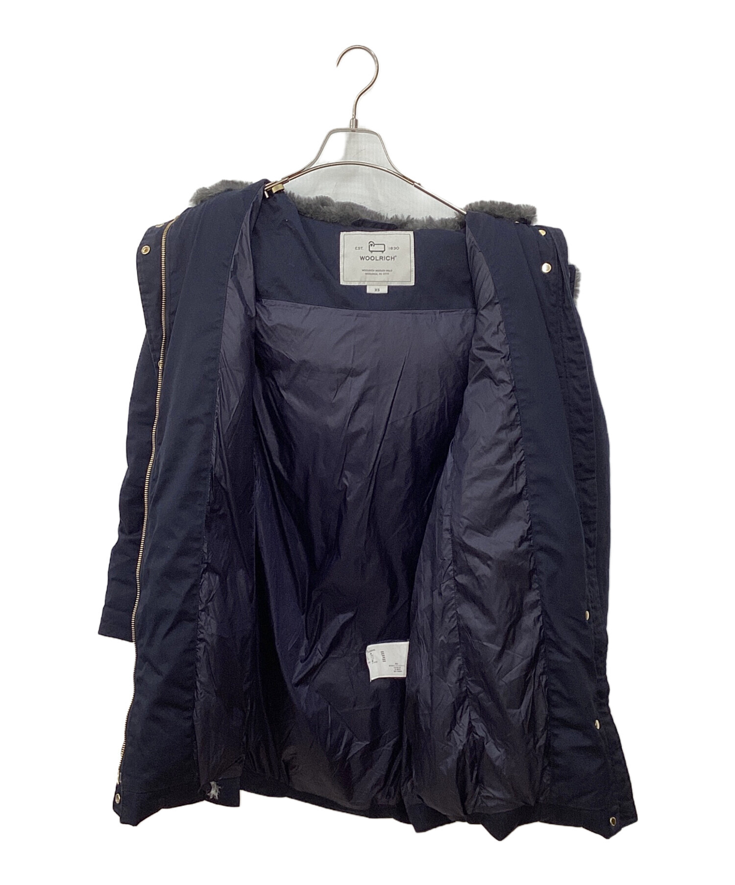 中古・古着通販】WOOLRICH (ウールリッチ) ファー付きダウンコート