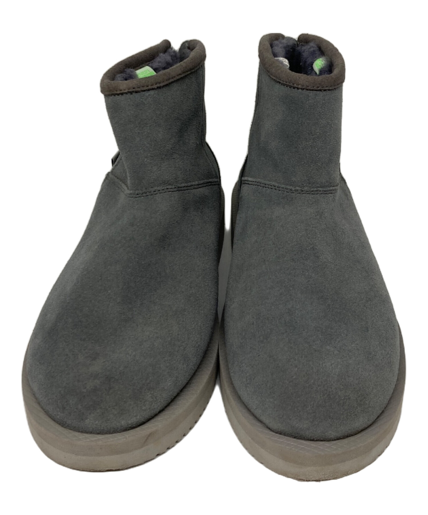 中古・古着通販】suicoke (スイコック) ムートンブーツ グレー サイズ