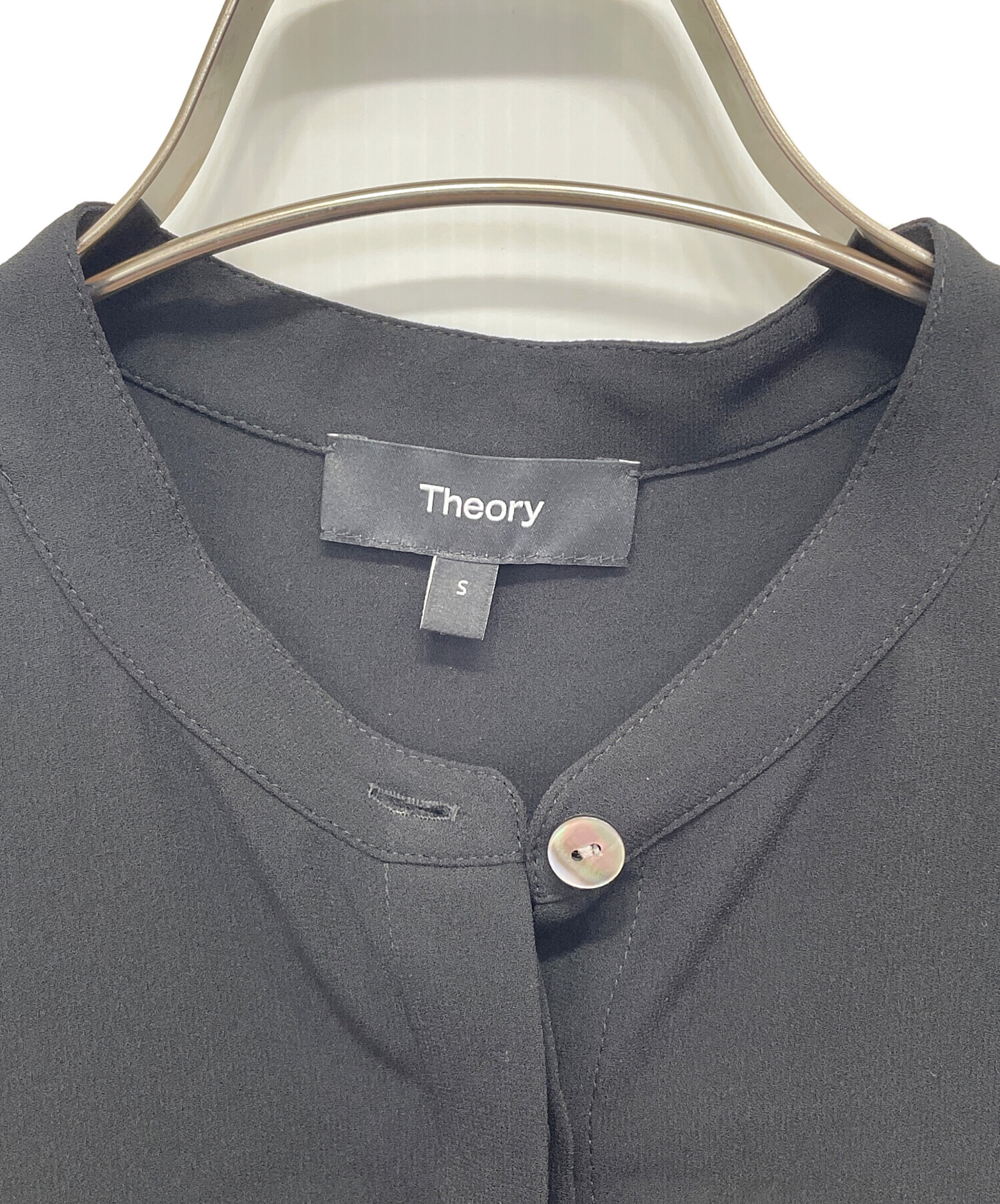 中古・古着通販】theory (セオリー) Powder Crepe SL MLT Shirt 