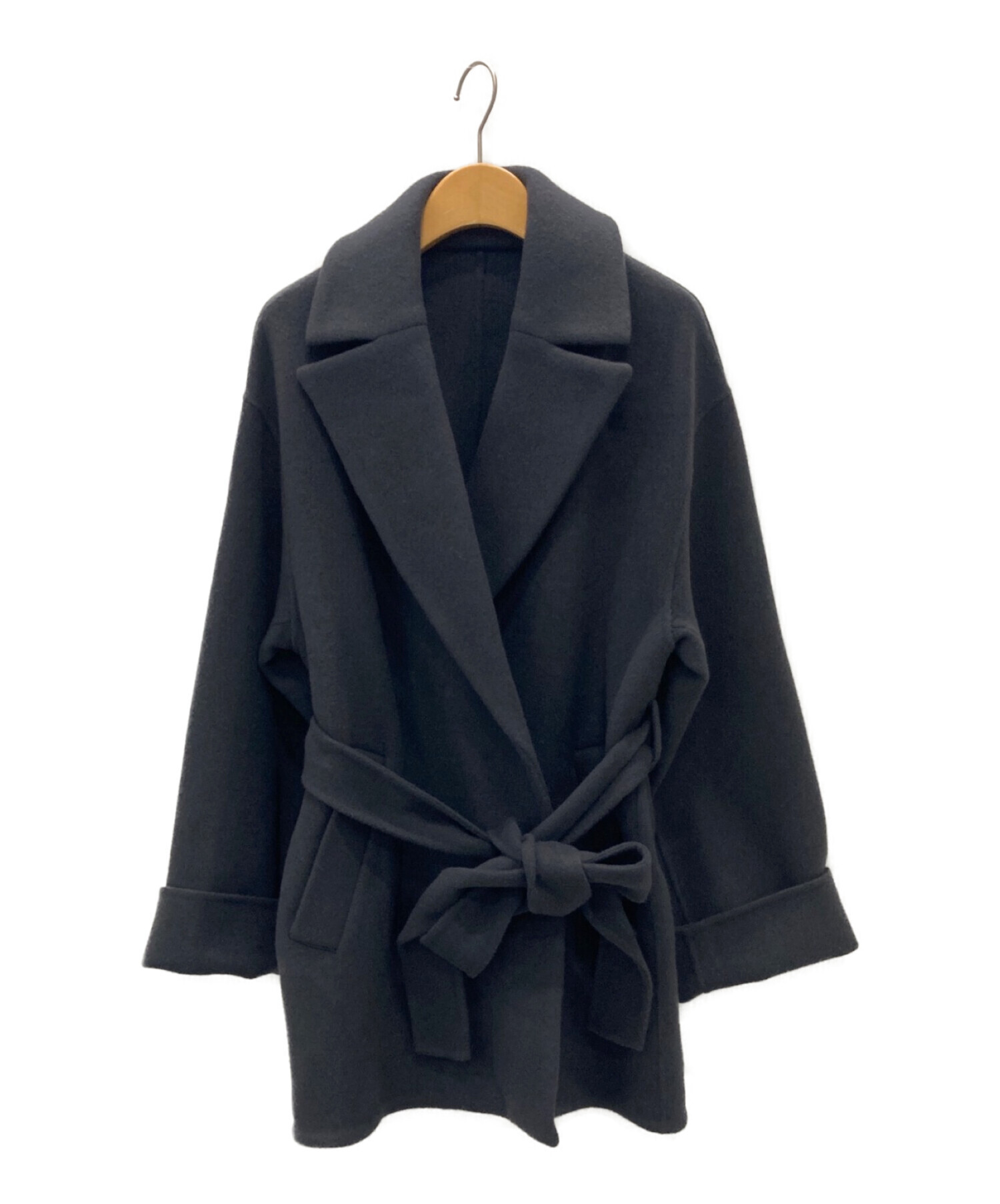 アルページュストーリー　ミドル丈テーラーリバーコート 中古・古着通販】ARPEGE STORY (アルページュストーリー) ミドル丈