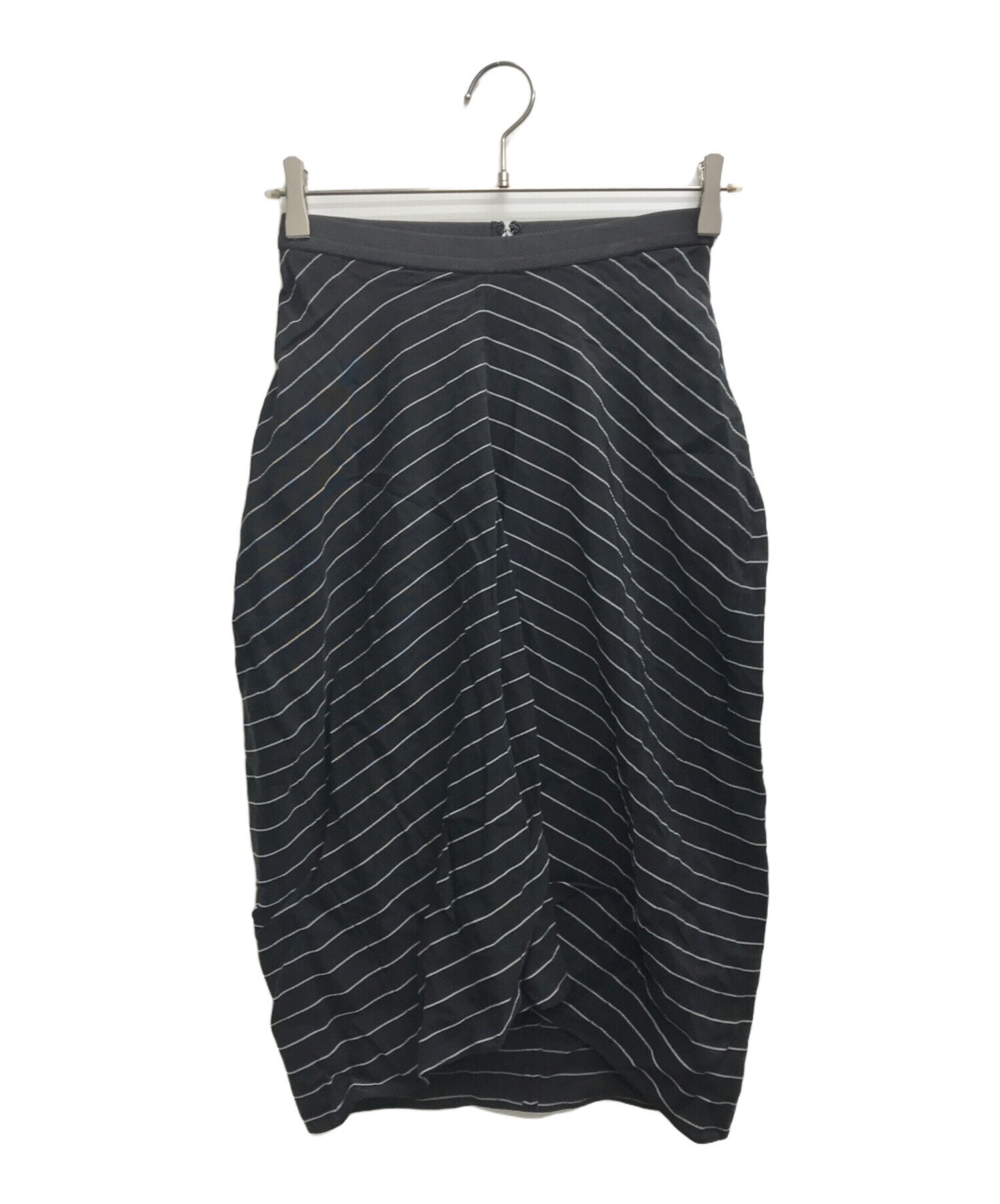 T by Alexander Wang / ジップアップタイトスカート 黒 T ALXSANDER
