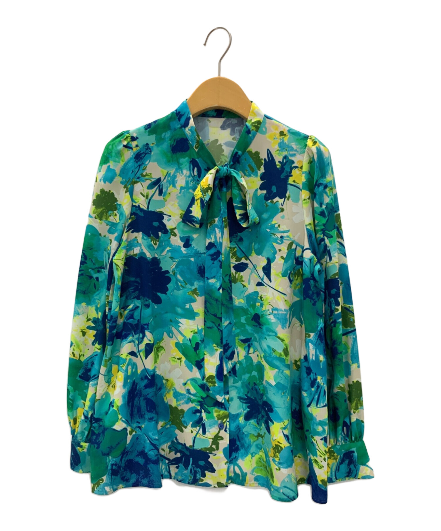 中古・古着通販】ANAYI (アナイ) デジタルフラワープリントボウタイ